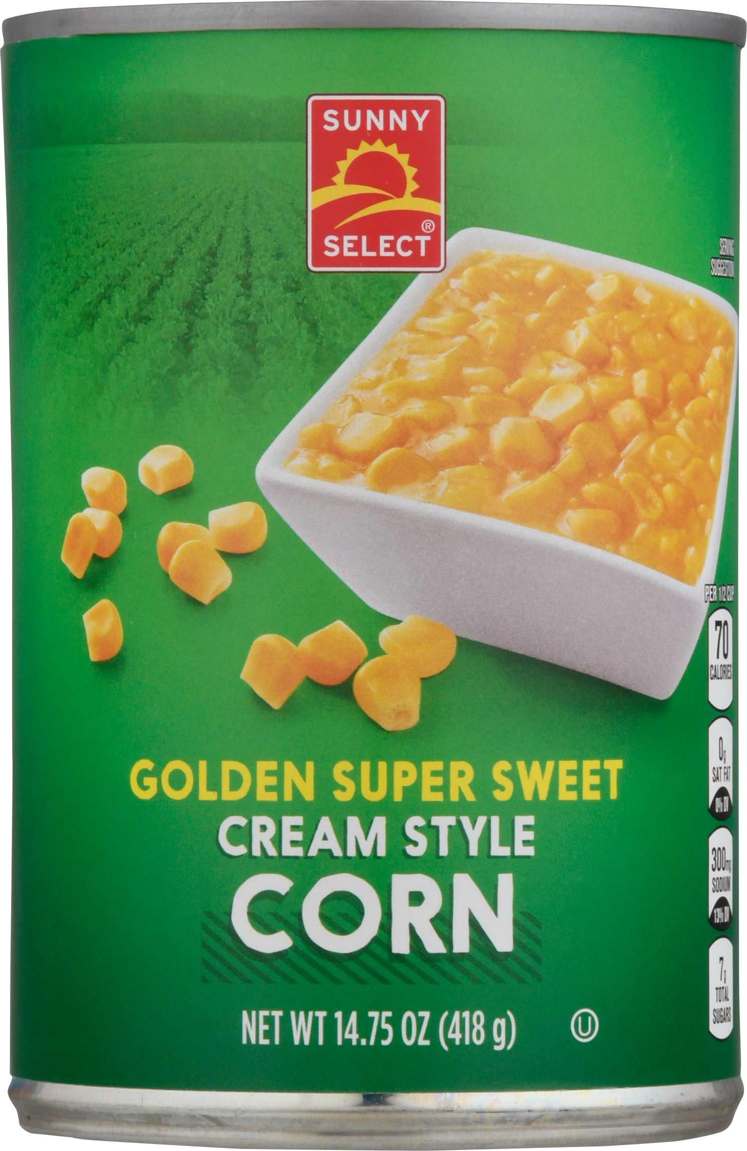 Corn, Golden Super Sweet, Cream Style image