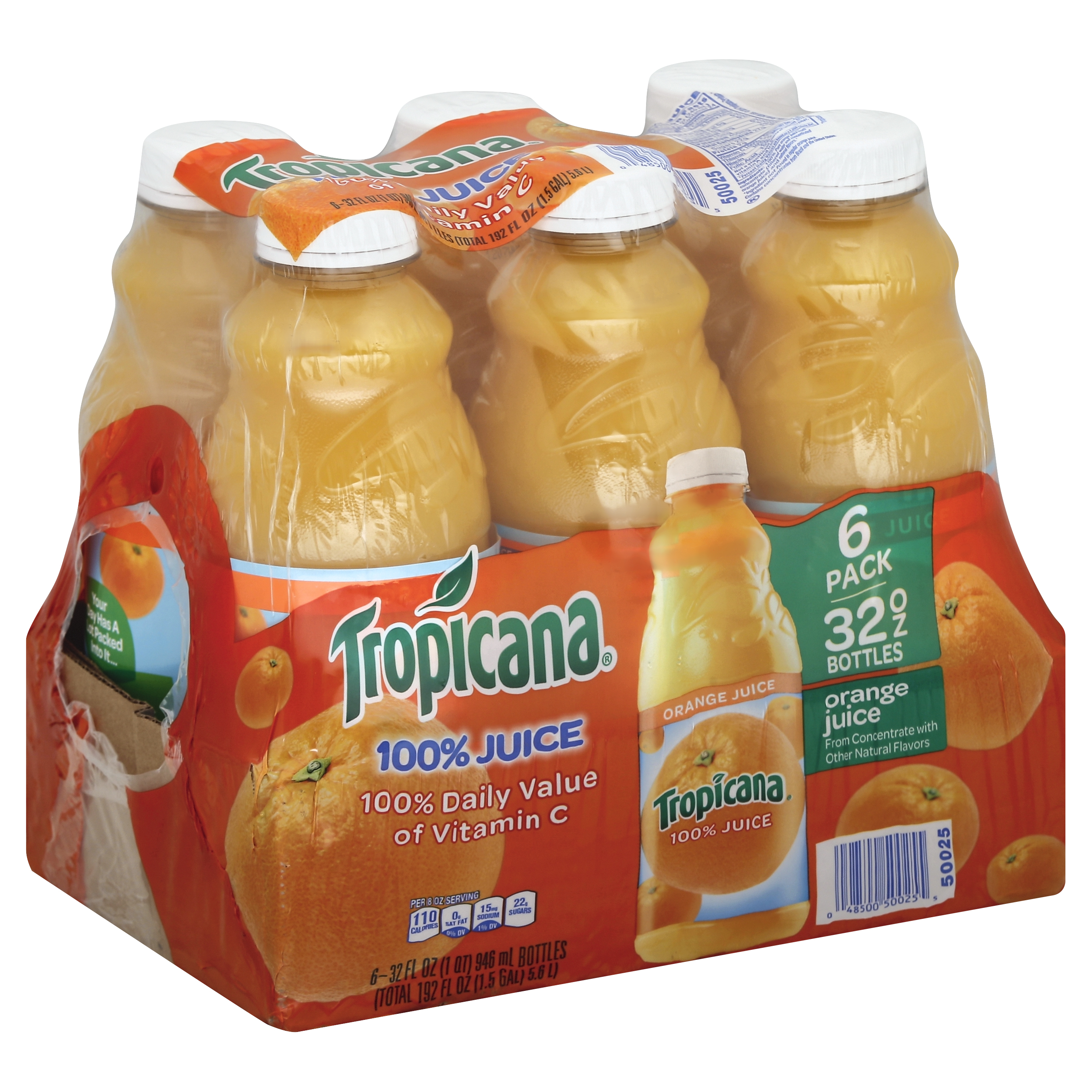 Tropicana 100% Juice 6 Ea