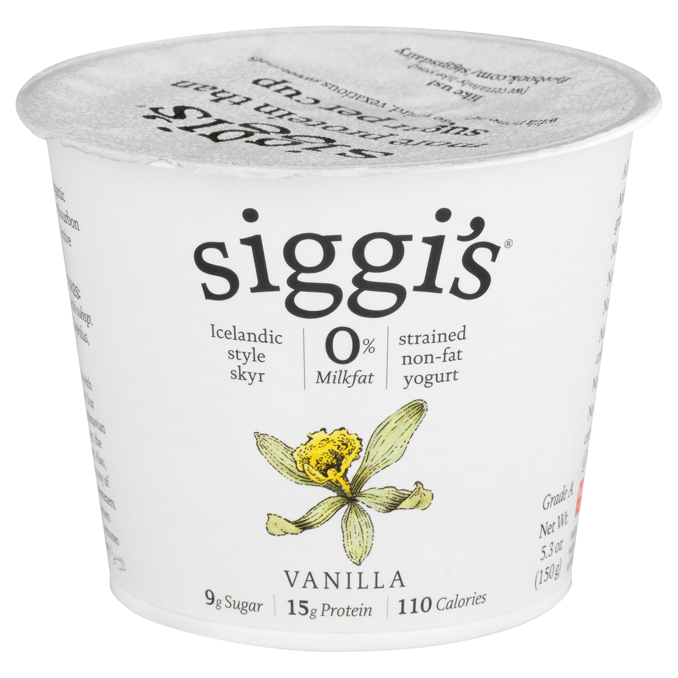 Yogurt, Nonfat, Vanilla