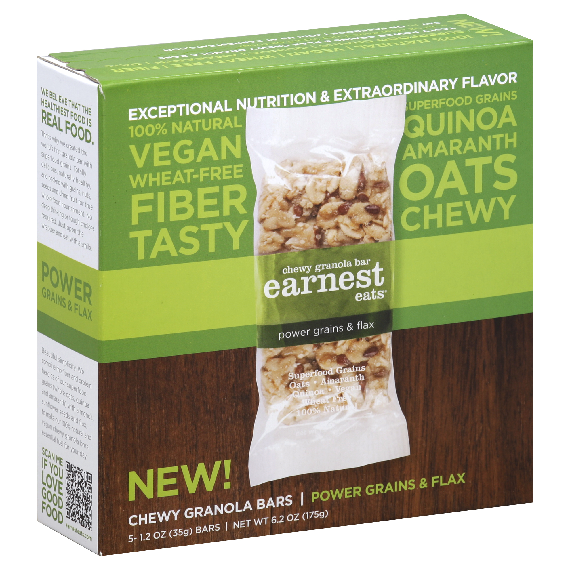 Earnest Eats Granola Bars 5 Ea
