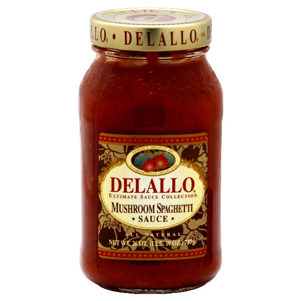 Delallo Spaghetti Sauce 26 Oz