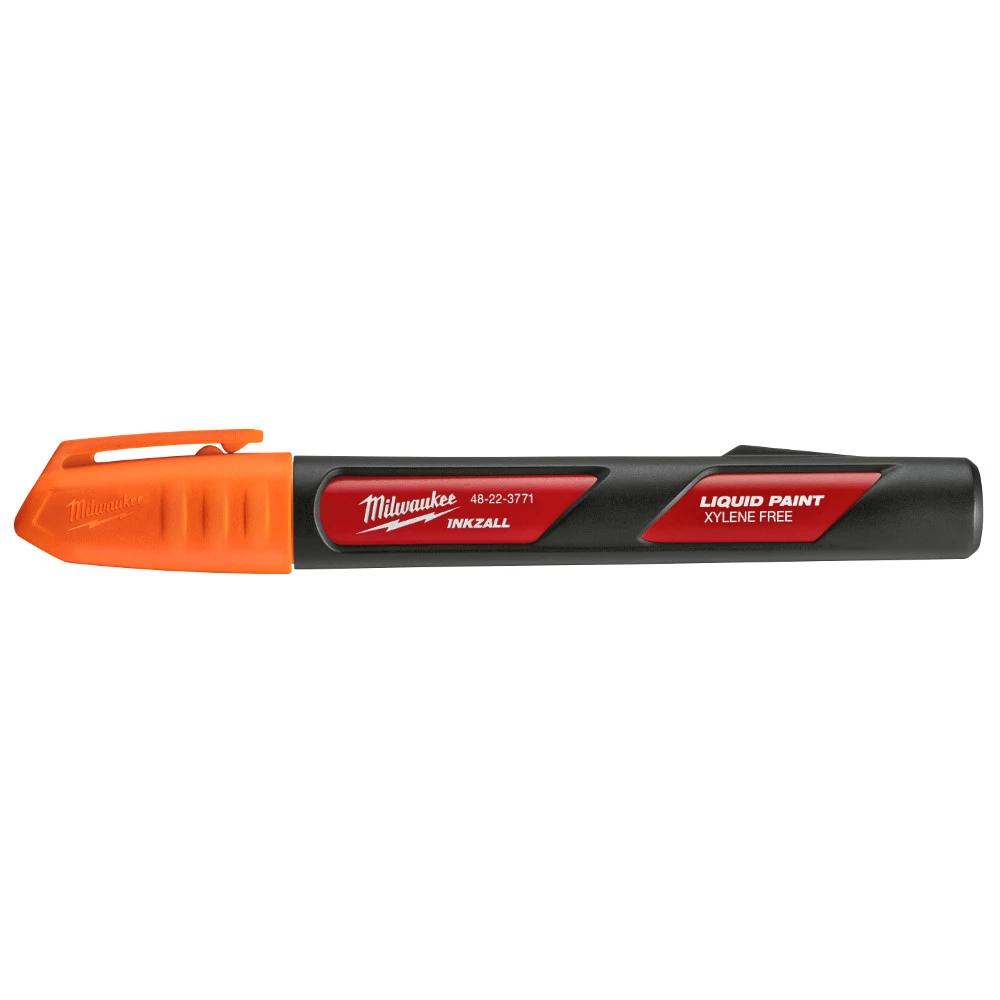 Milwaukee Orange Paint Inkzall Marker