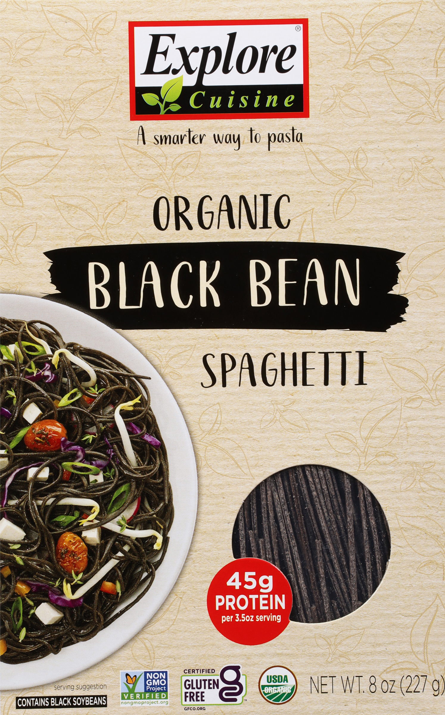 Spaghetti, Organic, Black Bean