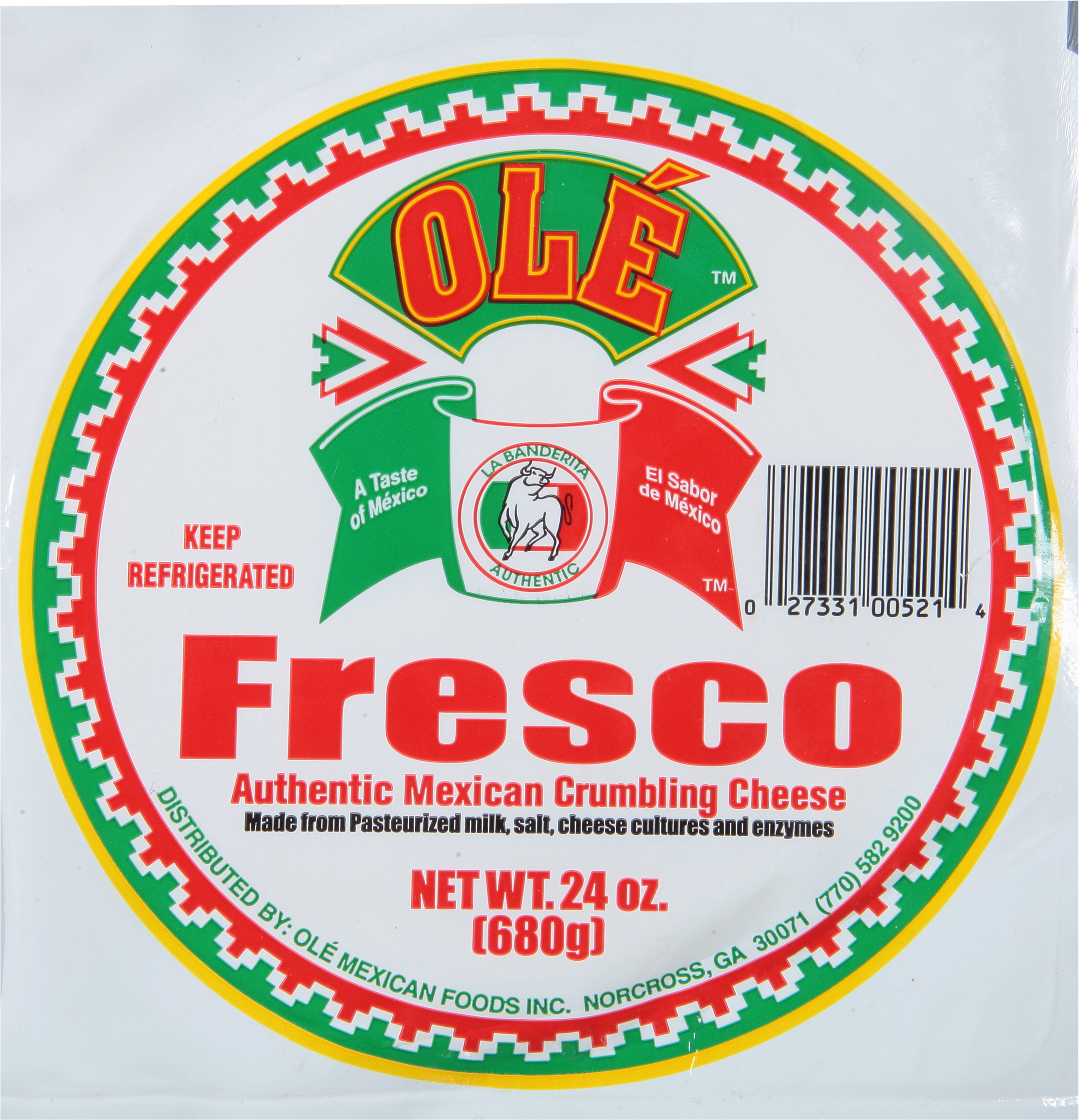 Crumbling Cheese, Authentic Mexican, Fresco