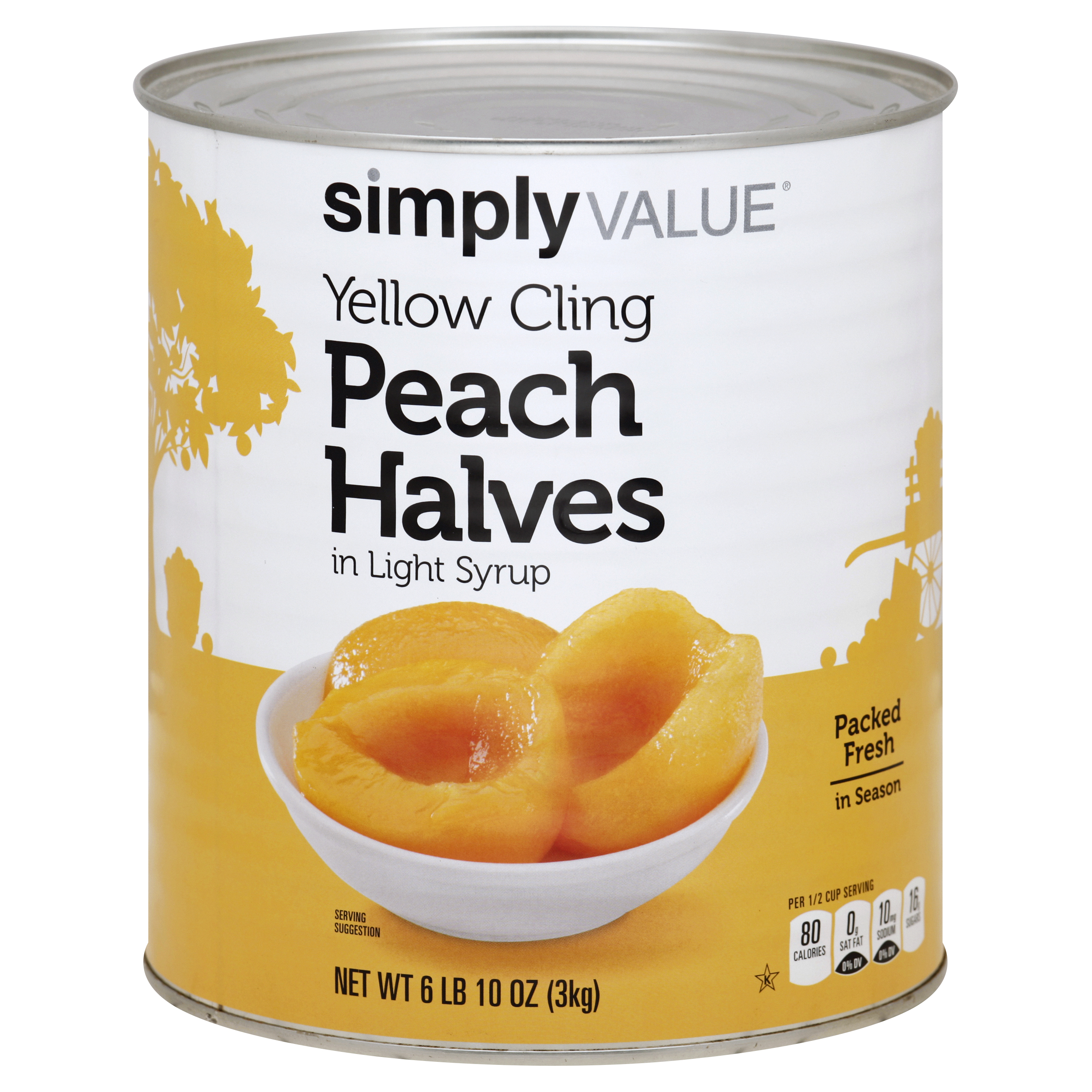 Simply Value Yellow Cling 10 Oz