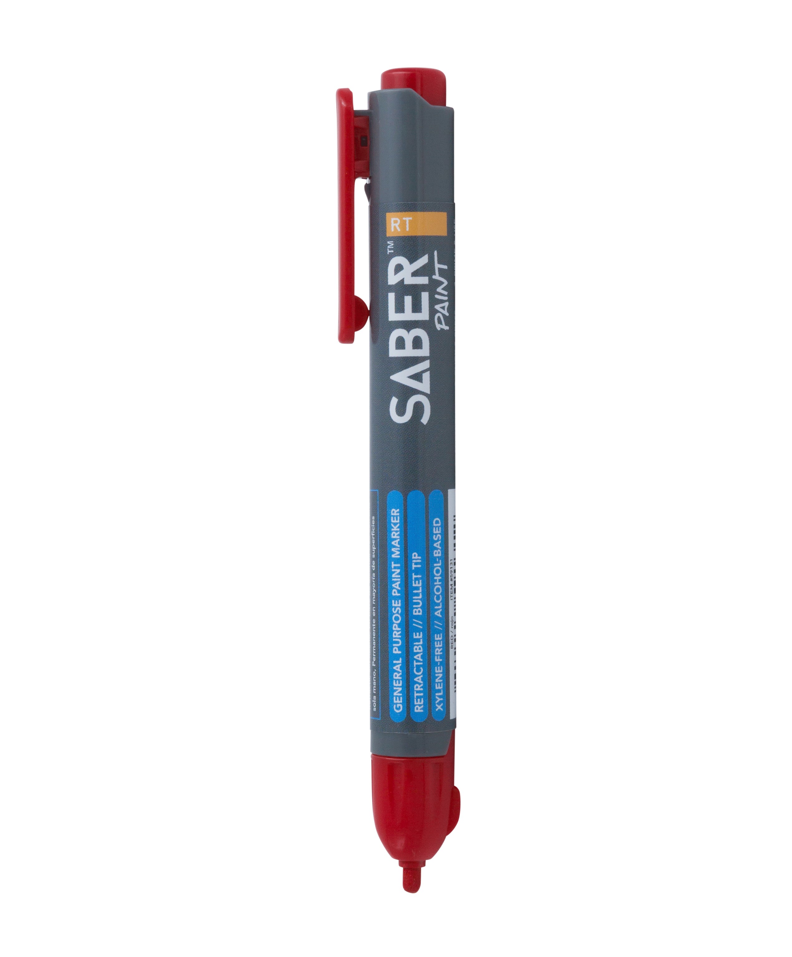 Black Paint Marker Retractable 1/PK General Purpose Bullet Tip Faro Tools