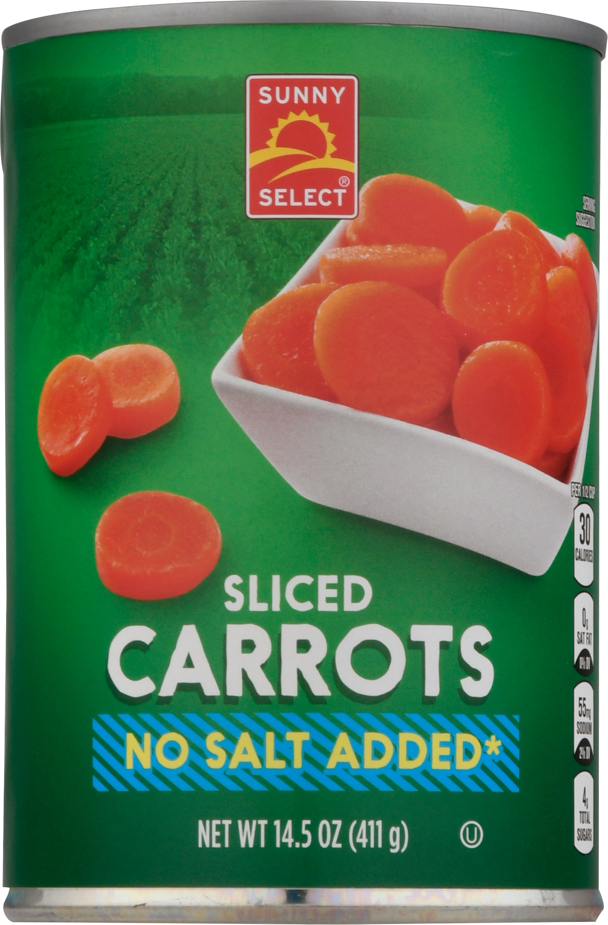Carrots, Sliced