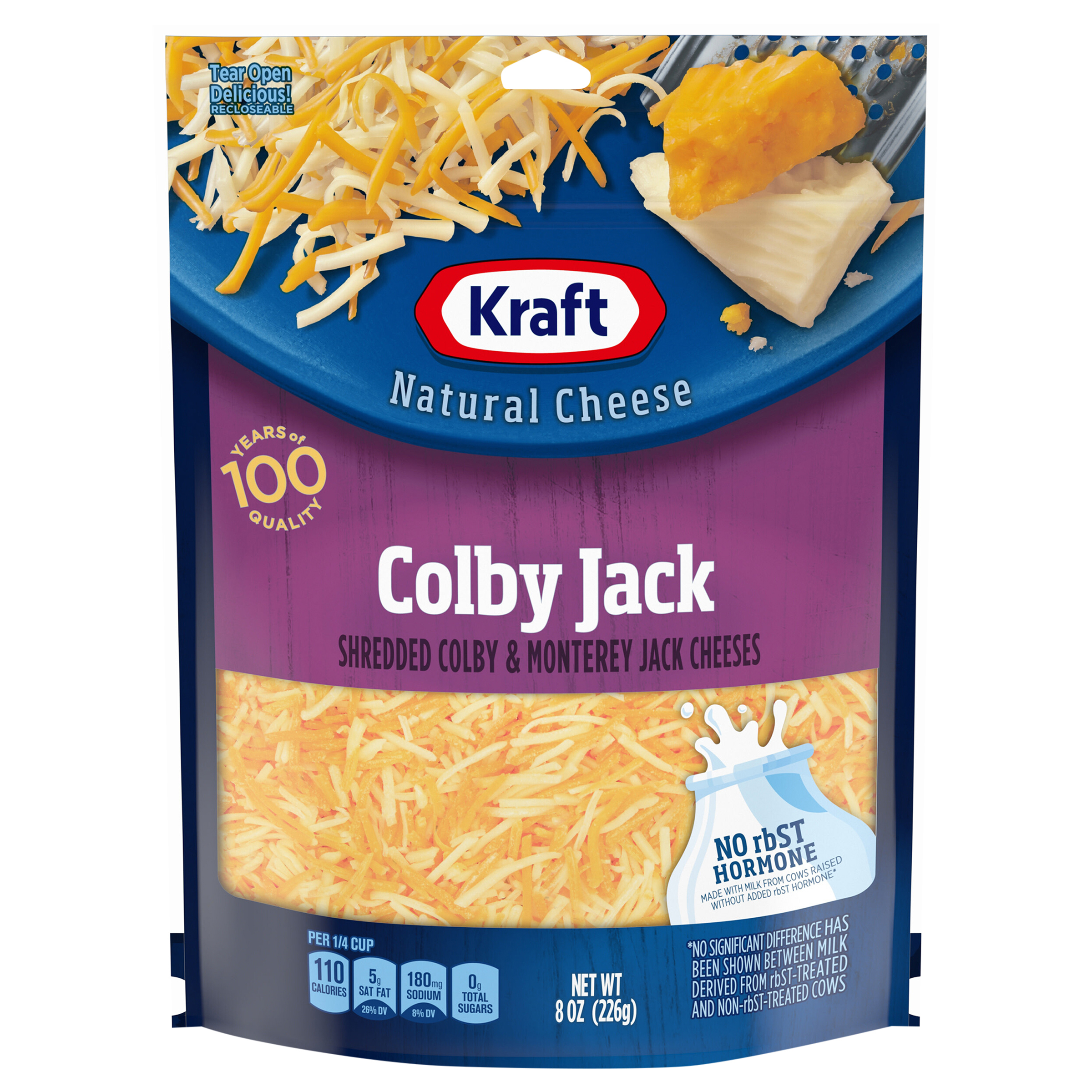 Cheese, Colby Jack, Shredded