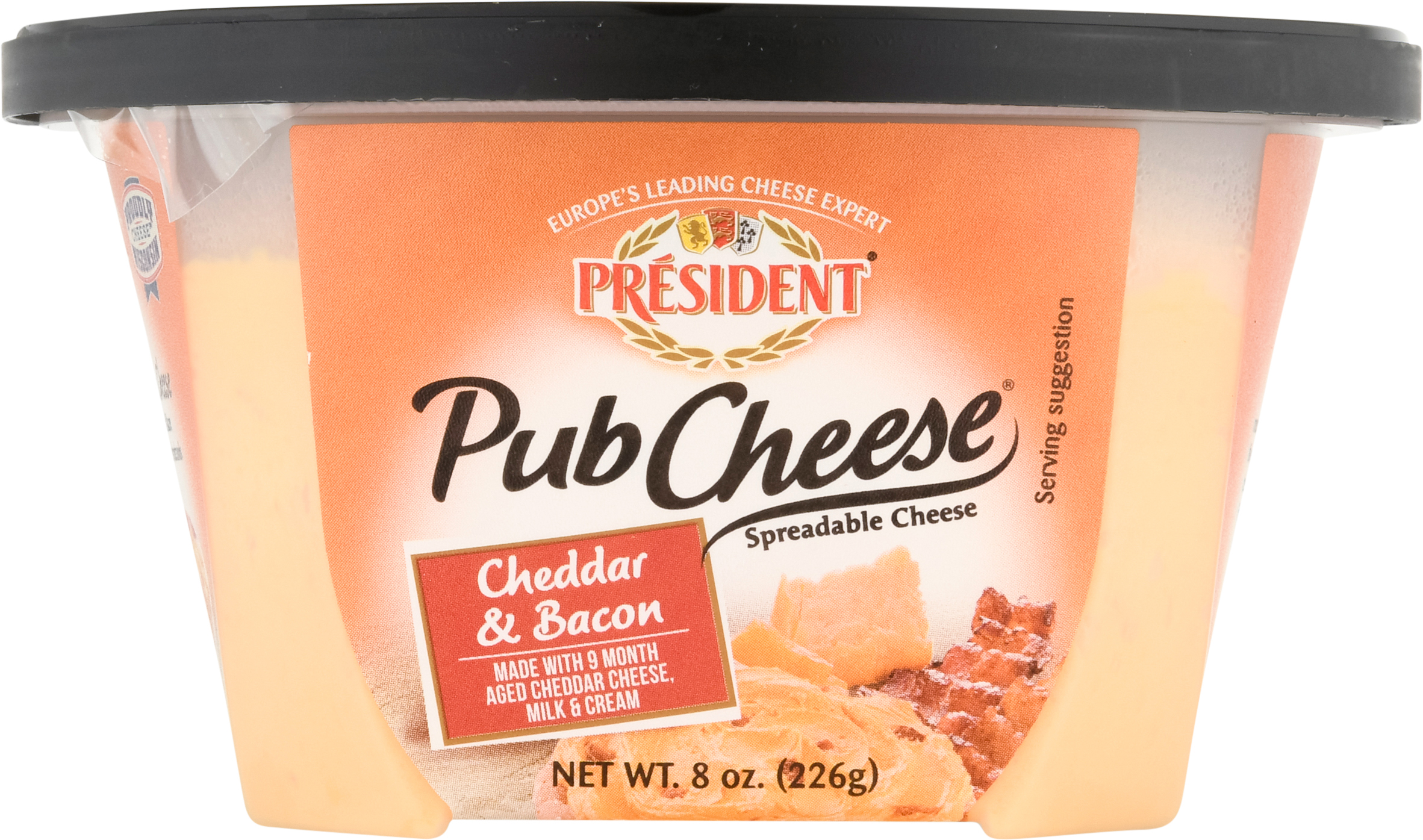 Spreadable Cheese, Cheddar & Bacon
