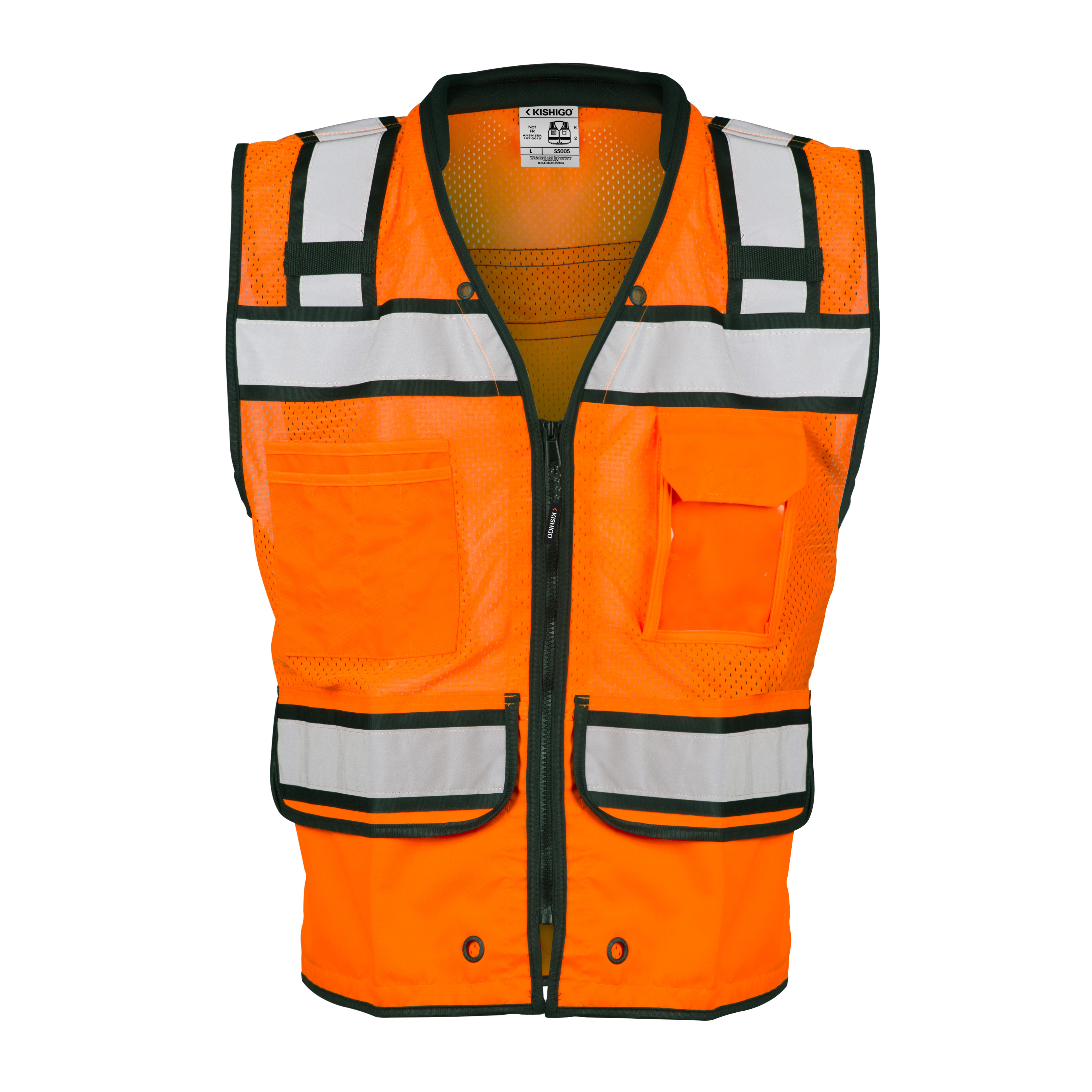 White Cap | Kishigo 2xl Orange Class 2 High Performance Surveyors 