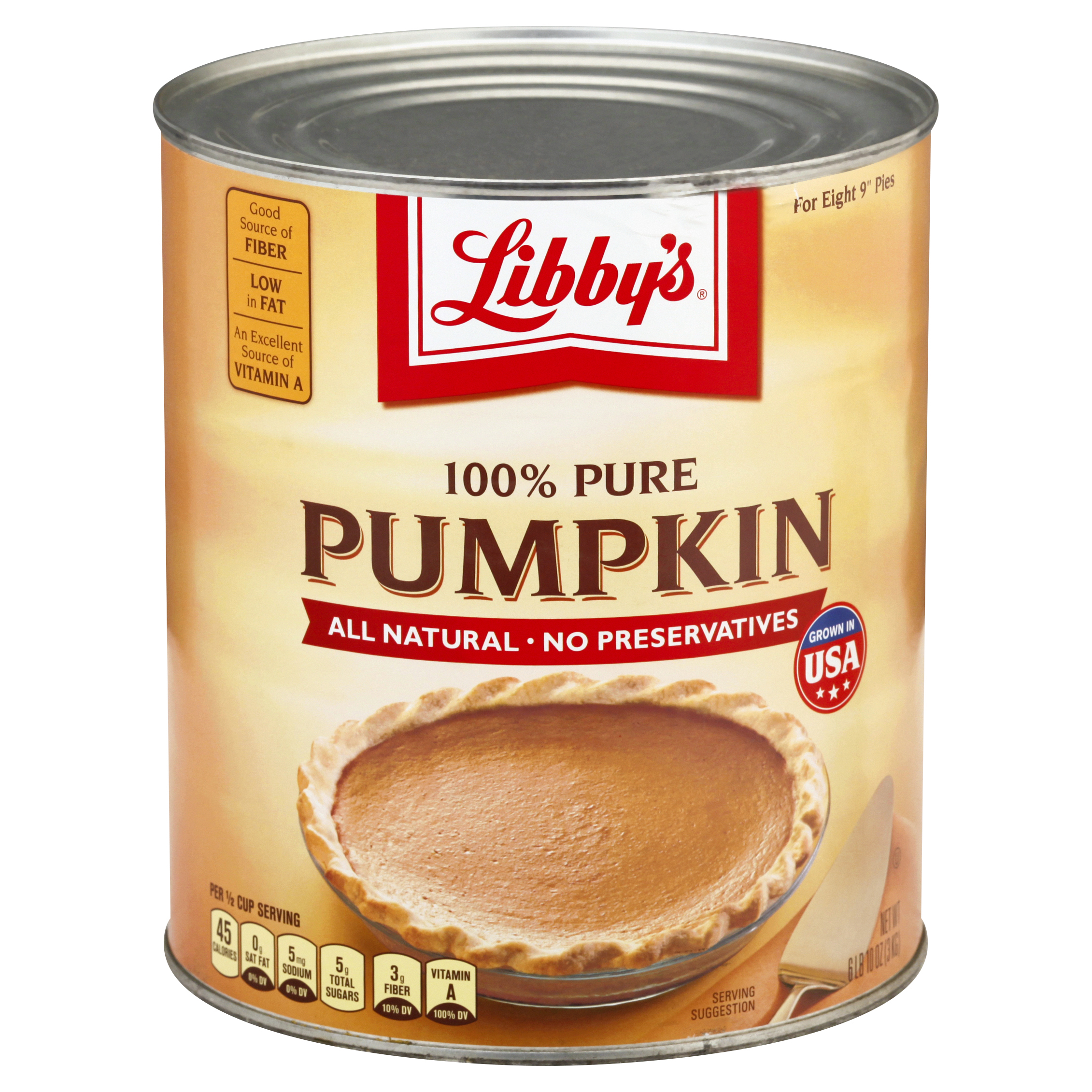 Libbys 100% Pure Pumpkin 106 Lb