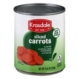 Krasdale Sliced Carrots 8.25 Oz image