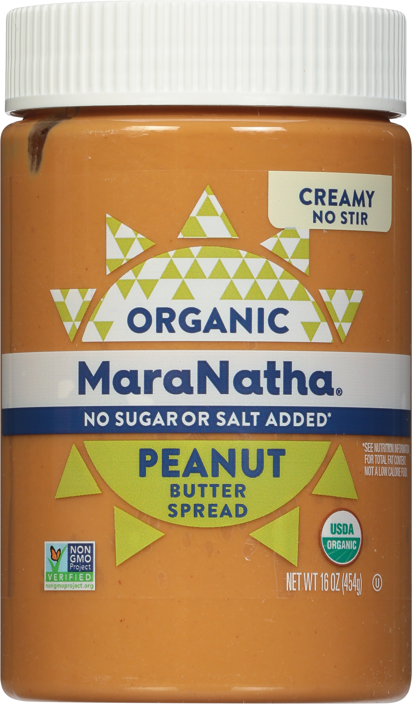 Peanut Butter Spread, Organic, Creamy, No Stir