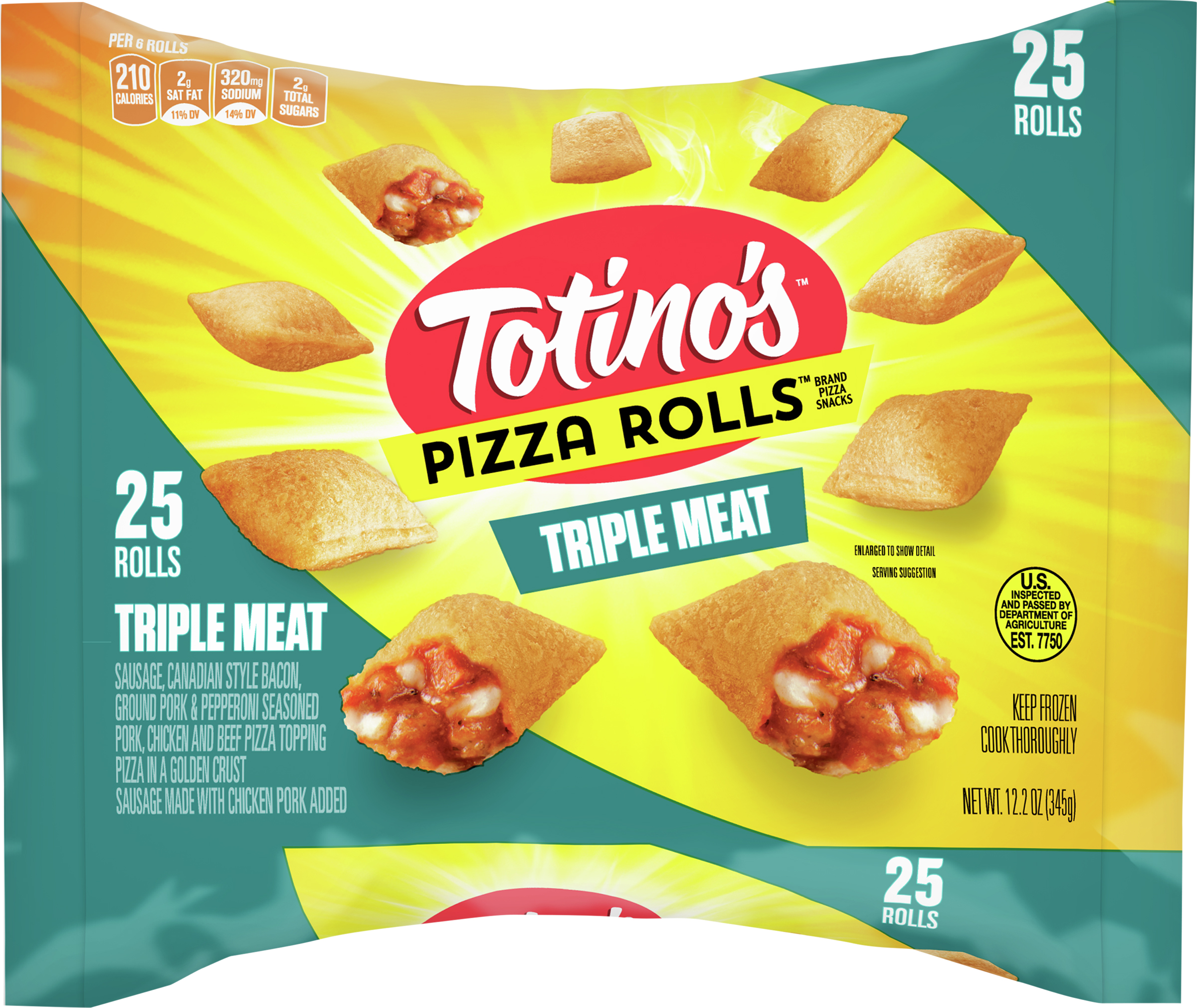 Pizza Rolls, Triple Meat
