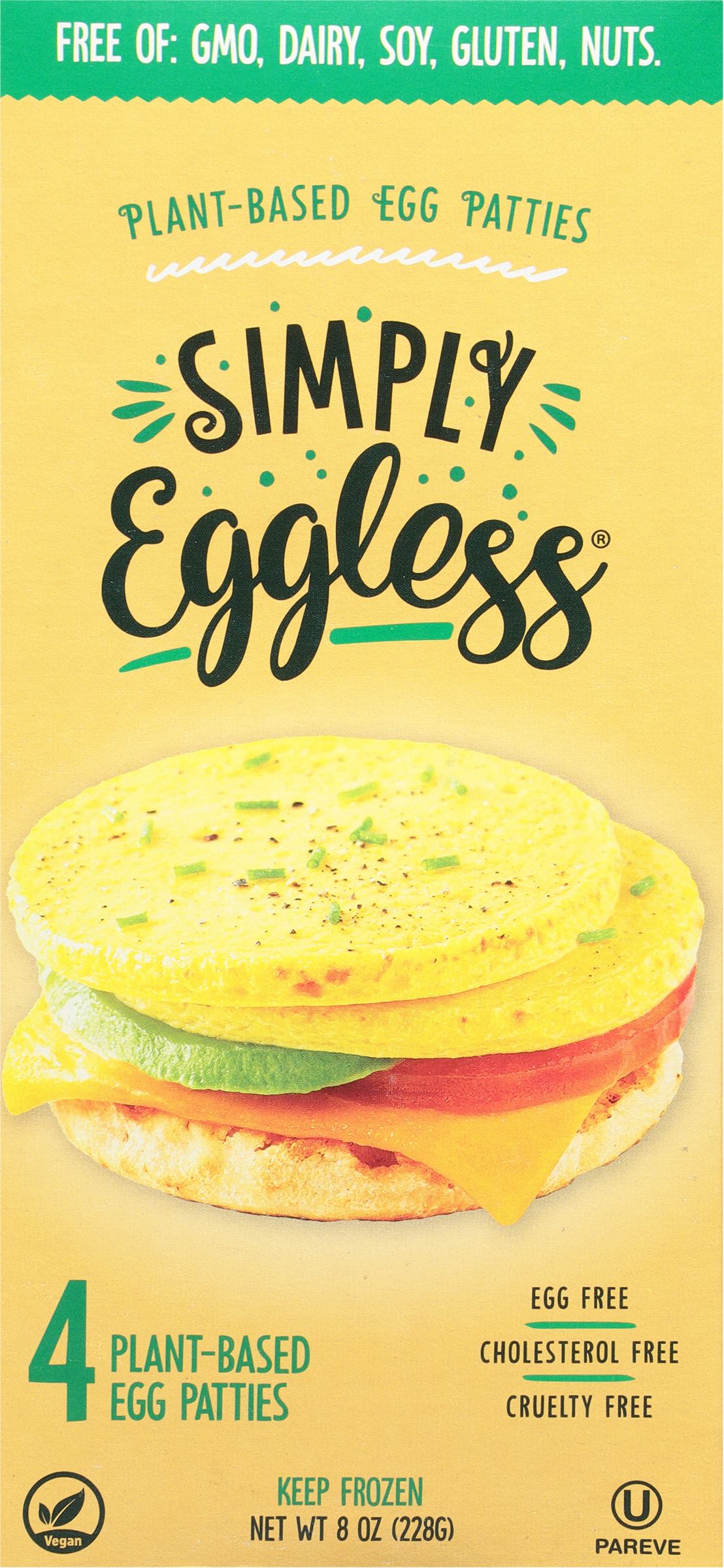 Egg Patties, Plant-Based