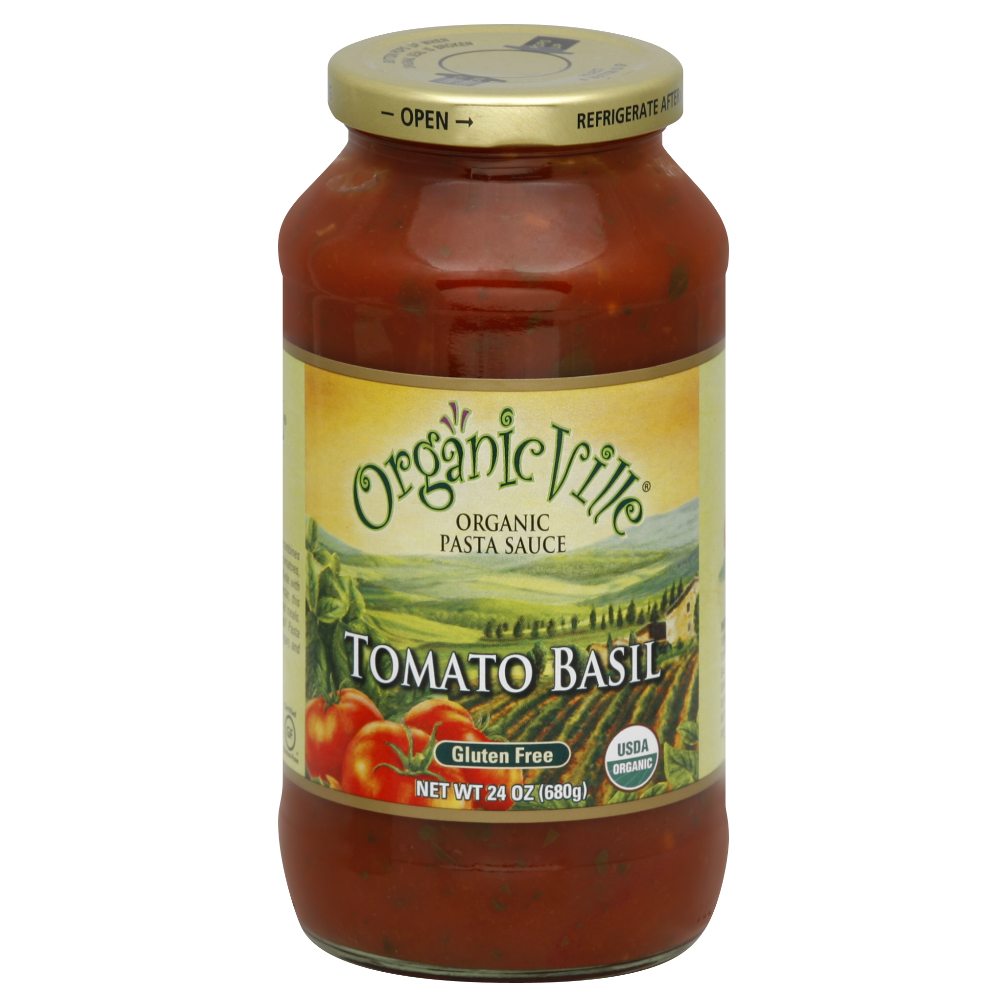 Organicville Pasta Sauce 24 Oz