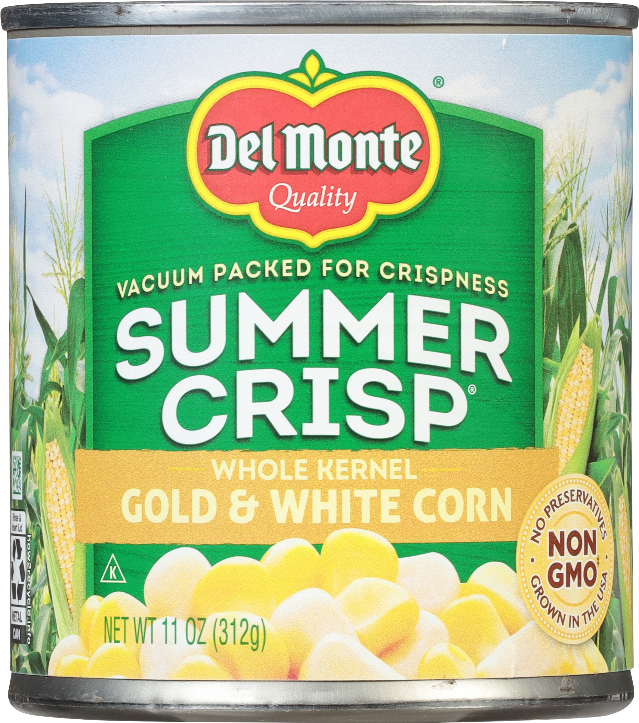 Corn, Gold & White, Whole Kernel
