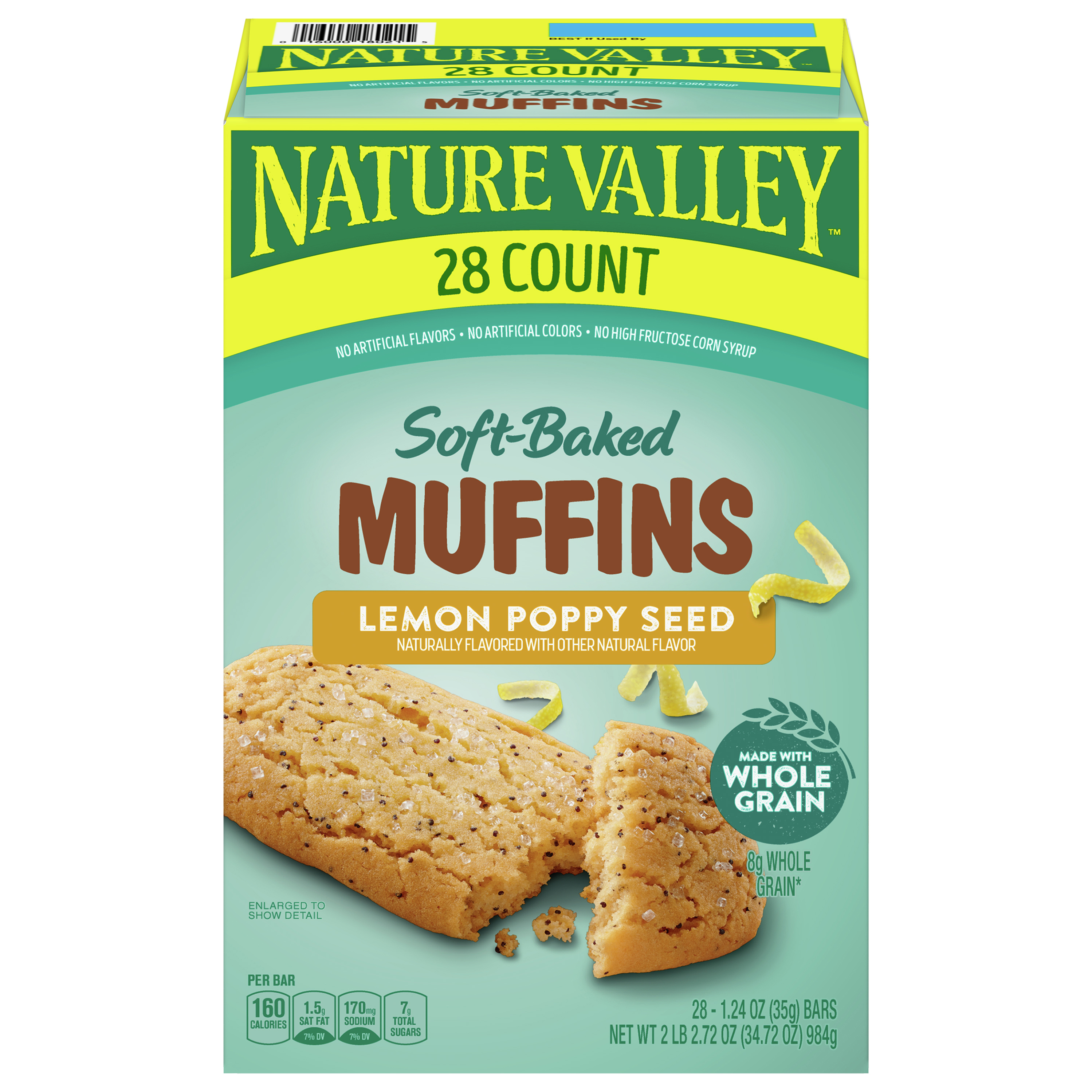 Muffins, Lemon Poppy Seed, Soft-Baked