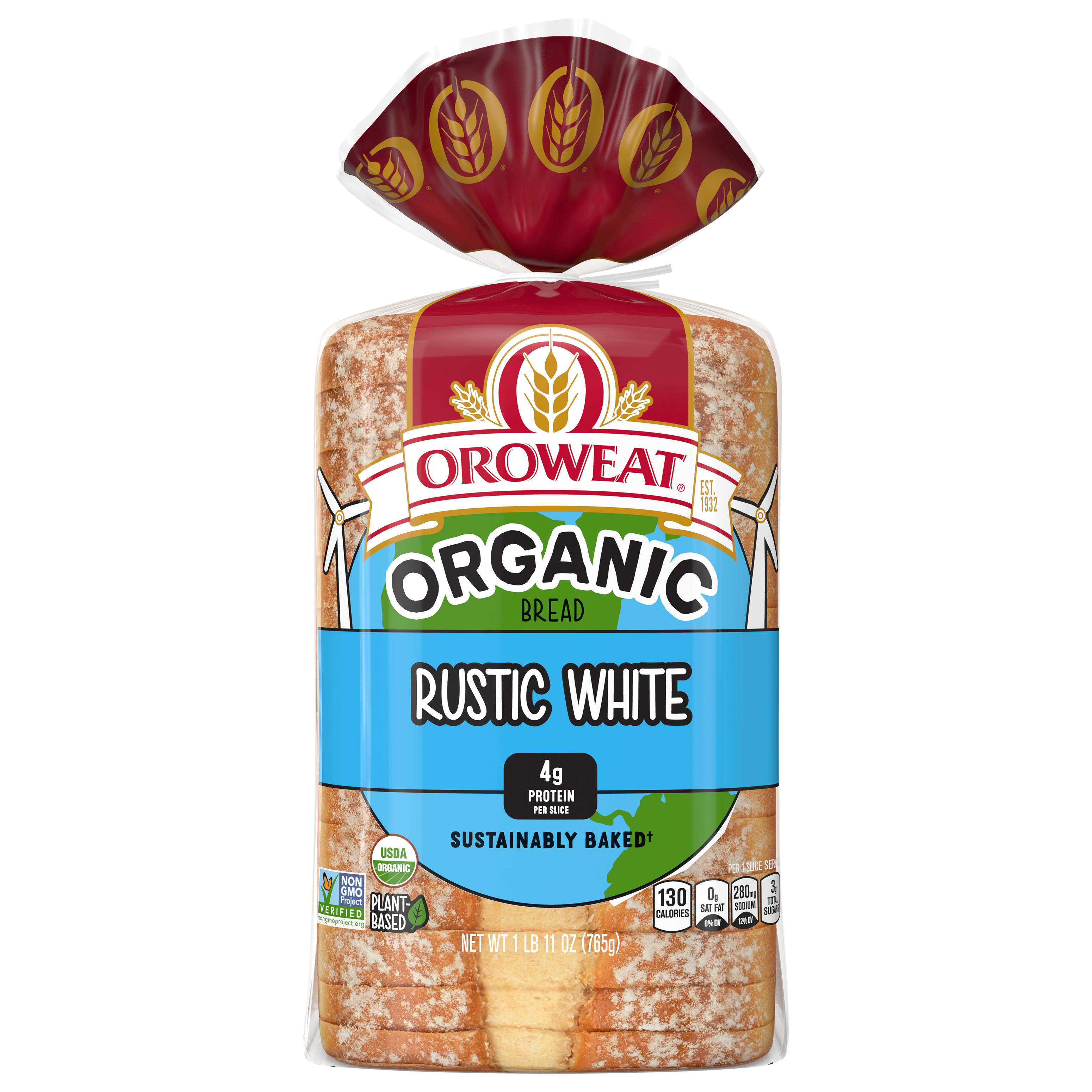 Bread, Organic, Rustic White