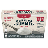 Morning Summit Plain Protein Yogurt 2 Cups, 32 Oz image