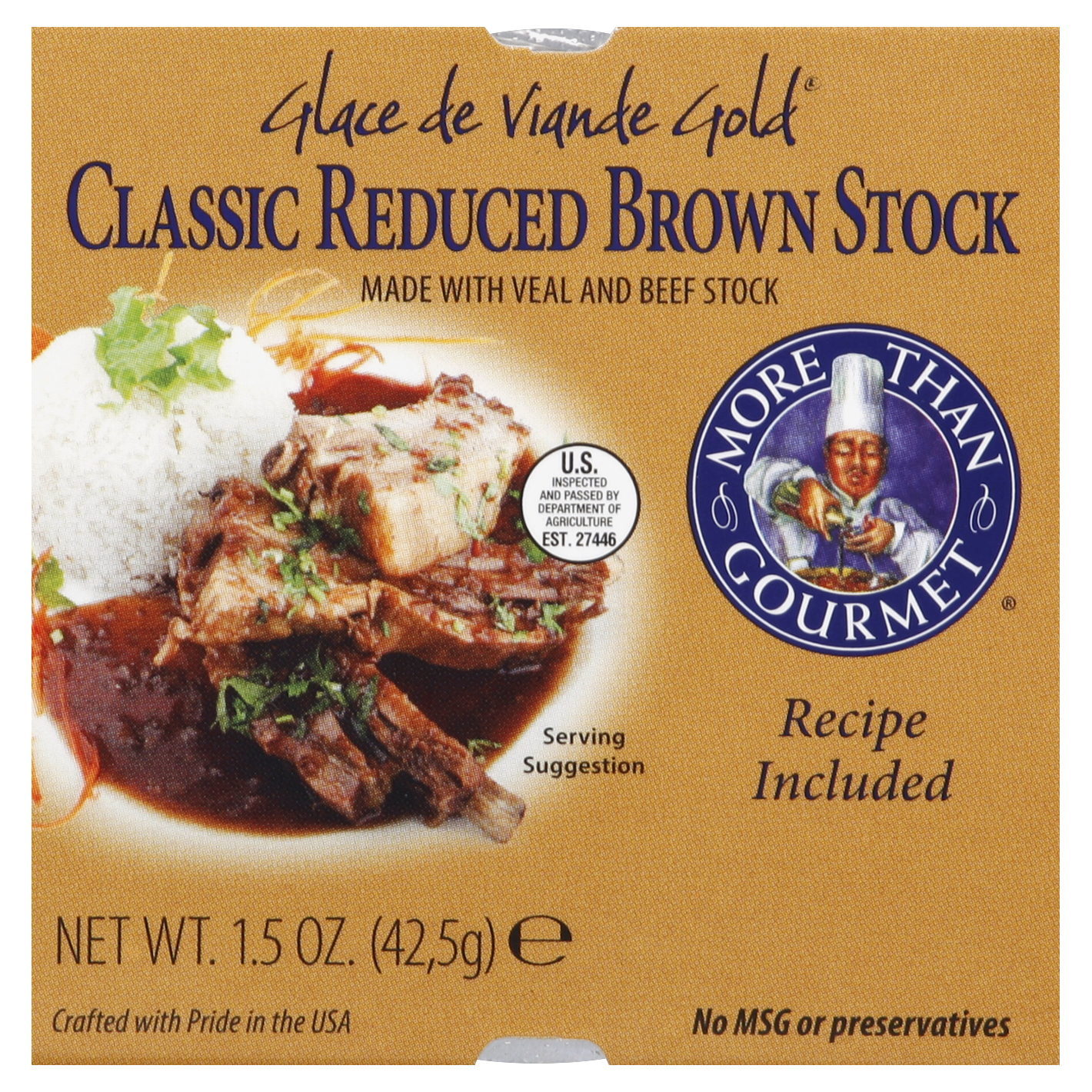 More Than Gourmet Brown Stock 1.5 Oz