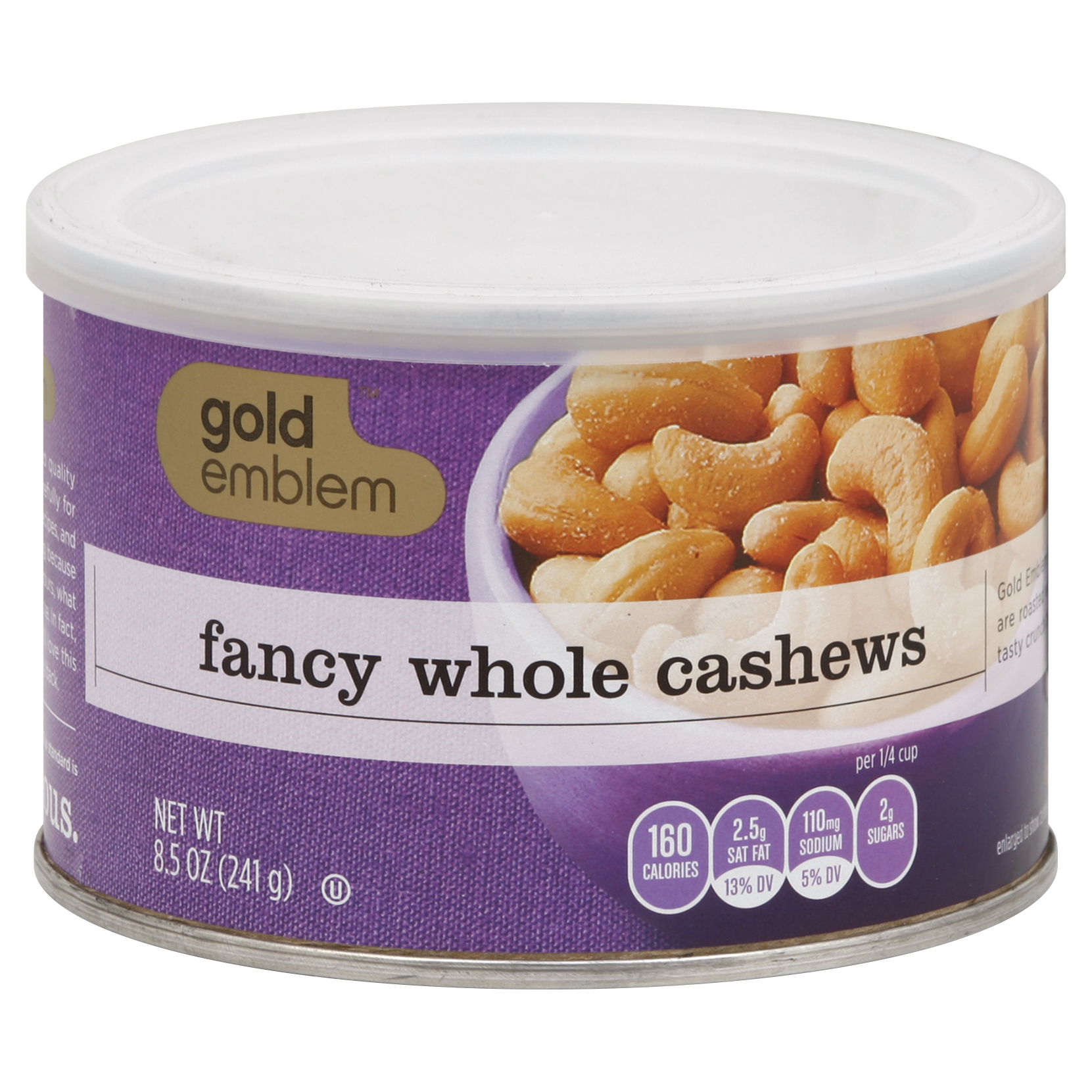 Gold Emblem Cashews 8.5 Oz