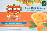 Fruit Cup Snacks, Mandarin Oranges, Family Pack image