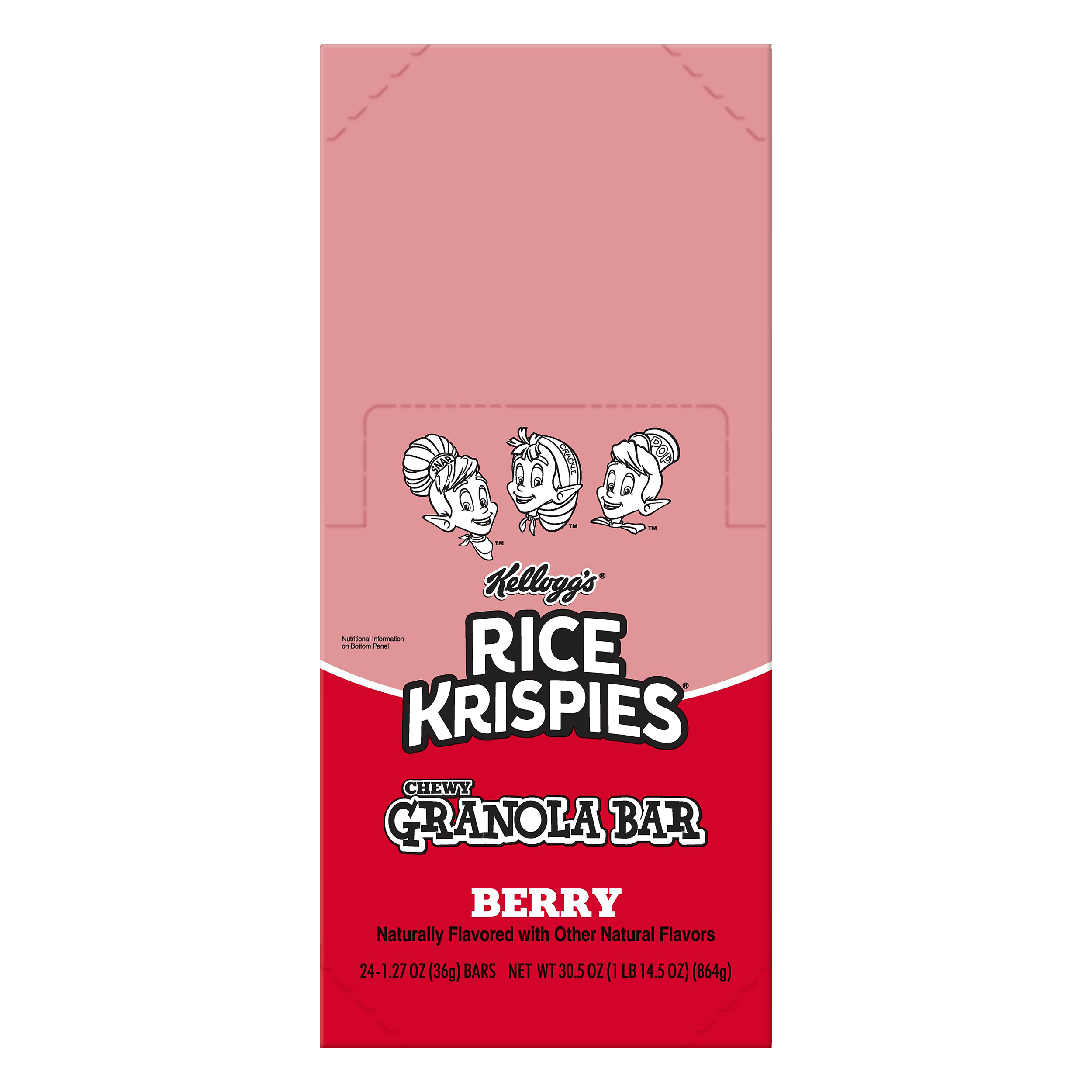 Rice Krispies Chewy Berry Granola Bar 24 Ea