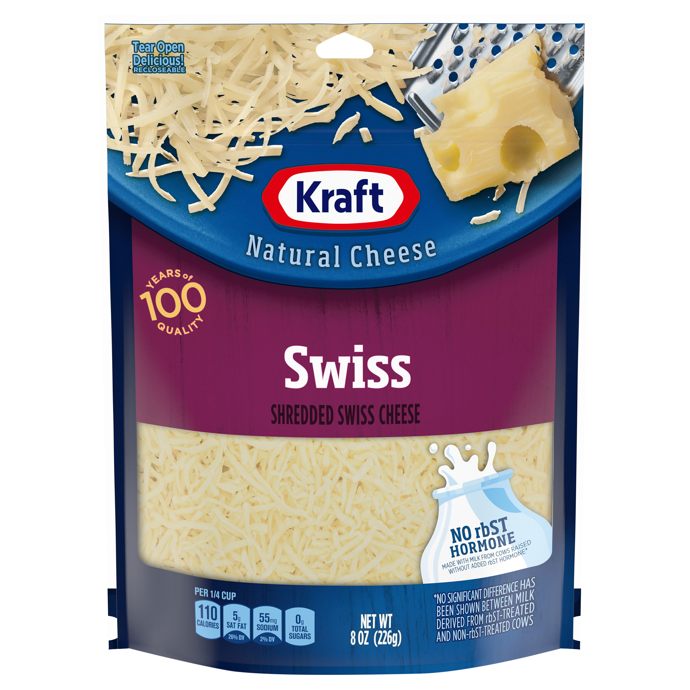 Shredded Cheese, Swiss