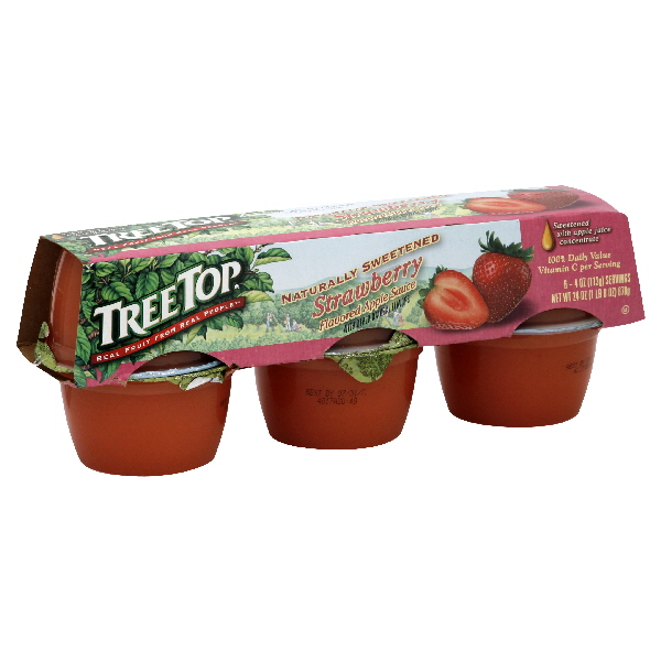 Tree Top Apple Sauce 6 Ea