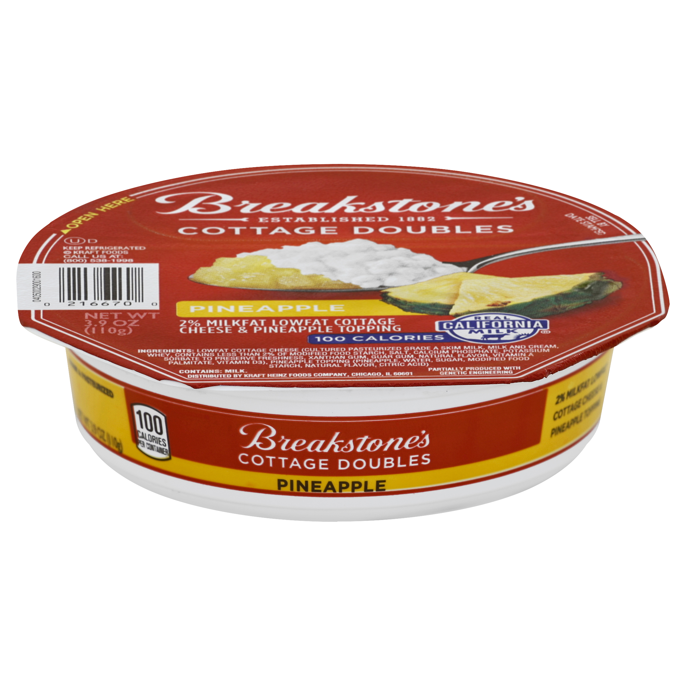 Breakstone's Cottage Cheese 3.9 Oz
