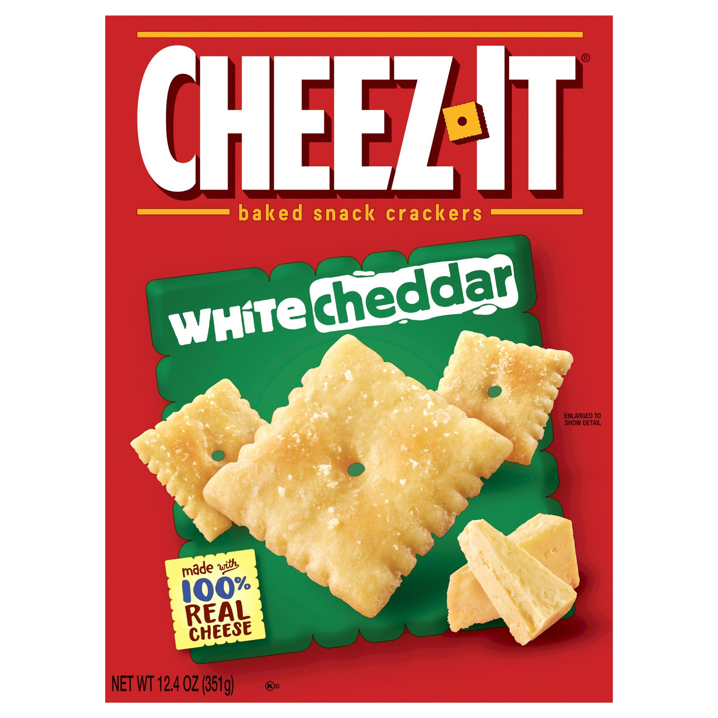 Baked Snack Crackers, White Cheddar