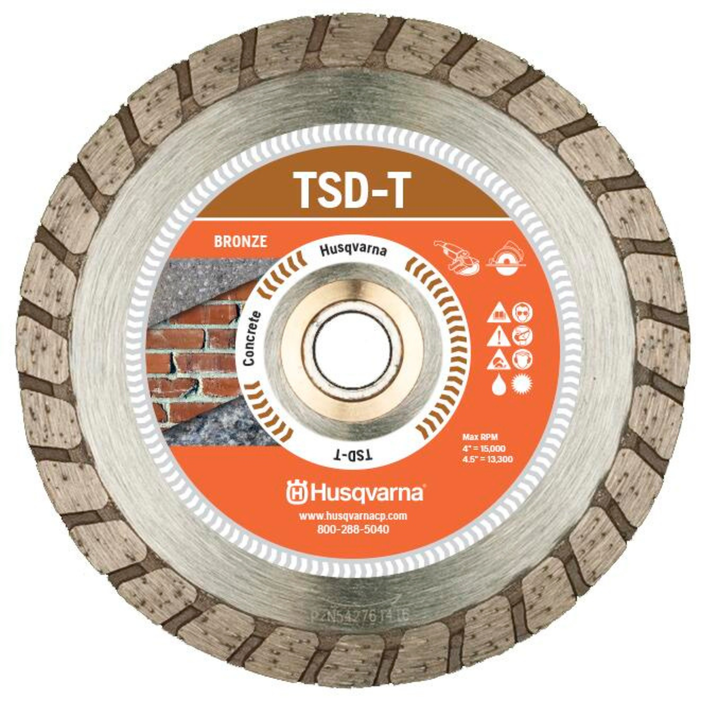 Husqvarna 4-1/2" TSD-T Dri Disc Diamond Blade