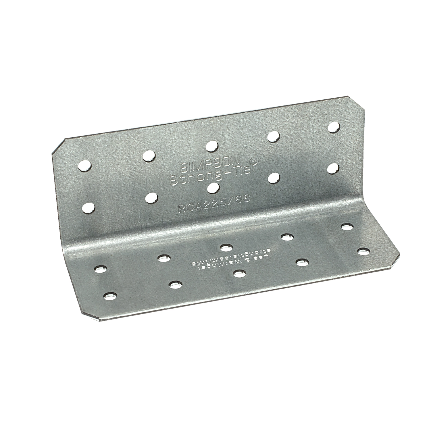 Simpson Strong-Tie RCA Series 2 x 5" G90 Galvanized Steel Rigid Connector Angle