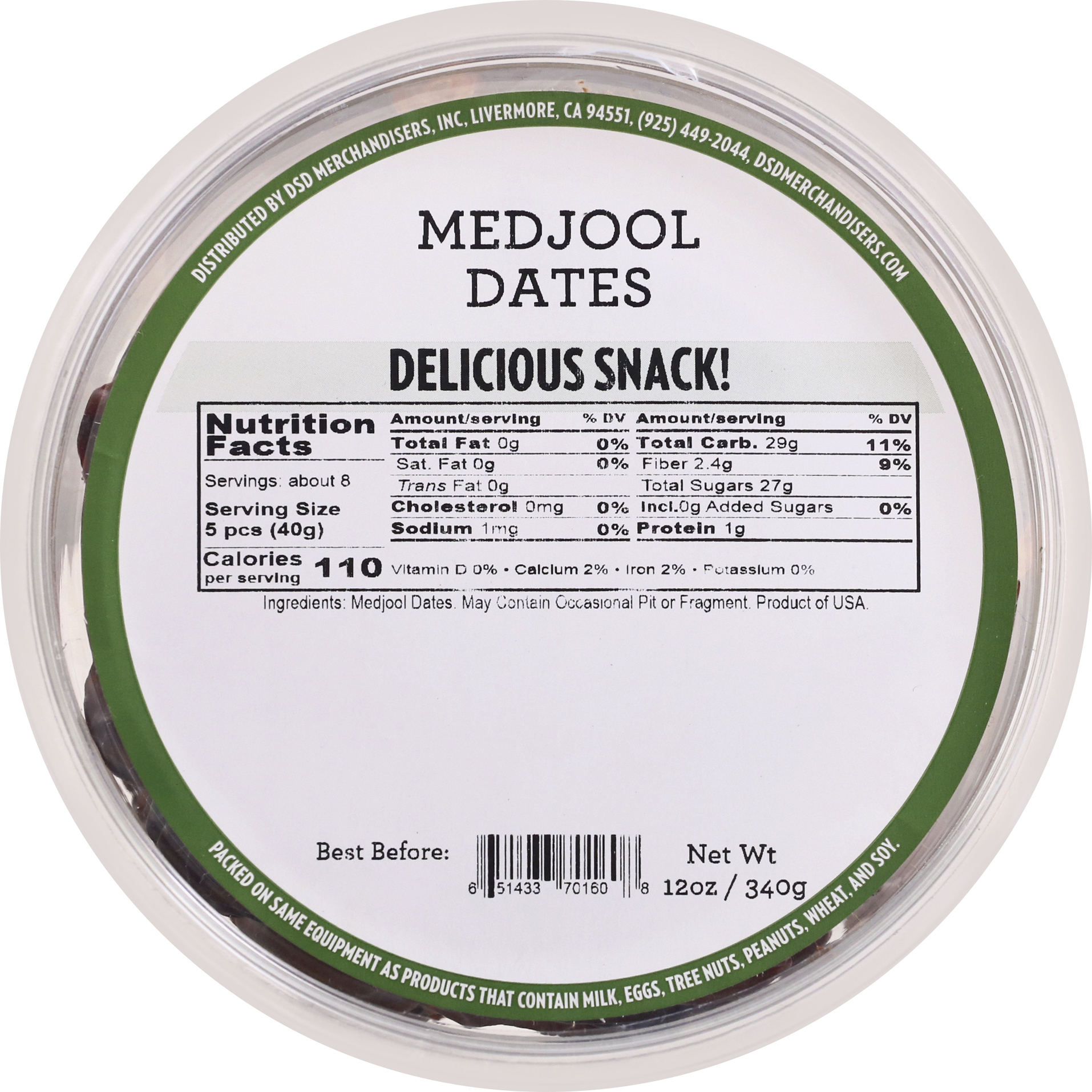 Dates, Medjool