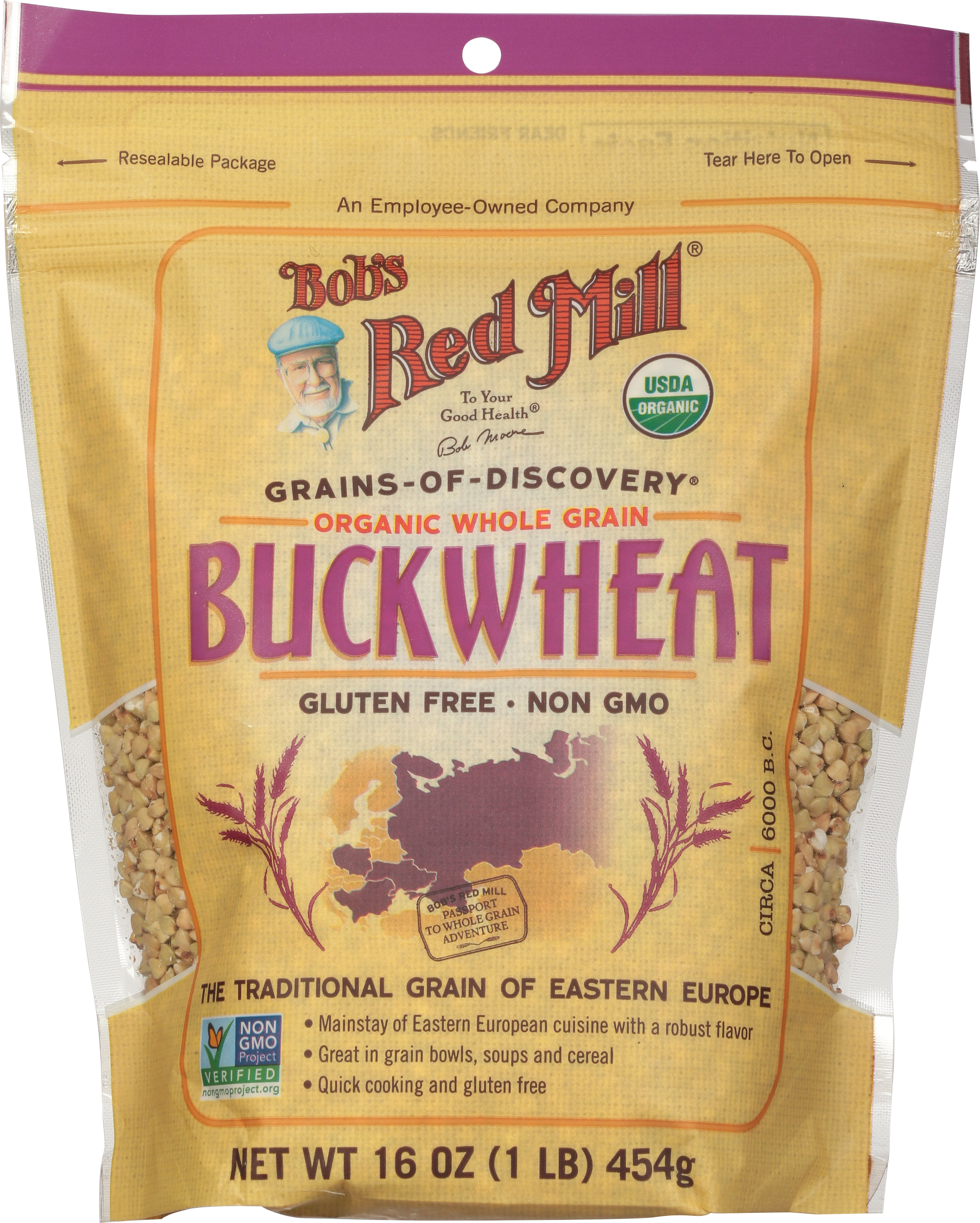 Buckwheat, Organic, Whole Grain