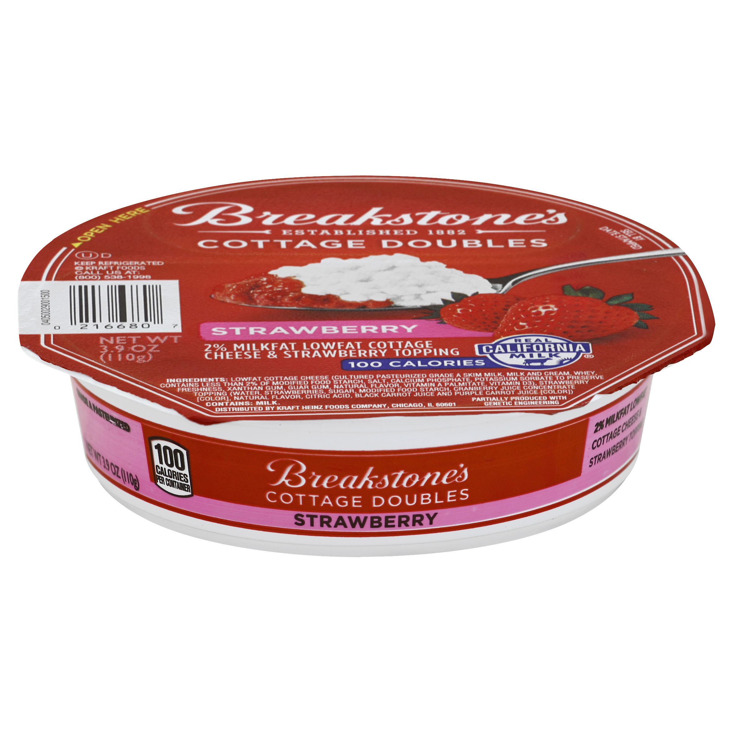 Breakstone's Cottage Cheese 3.9 Oz