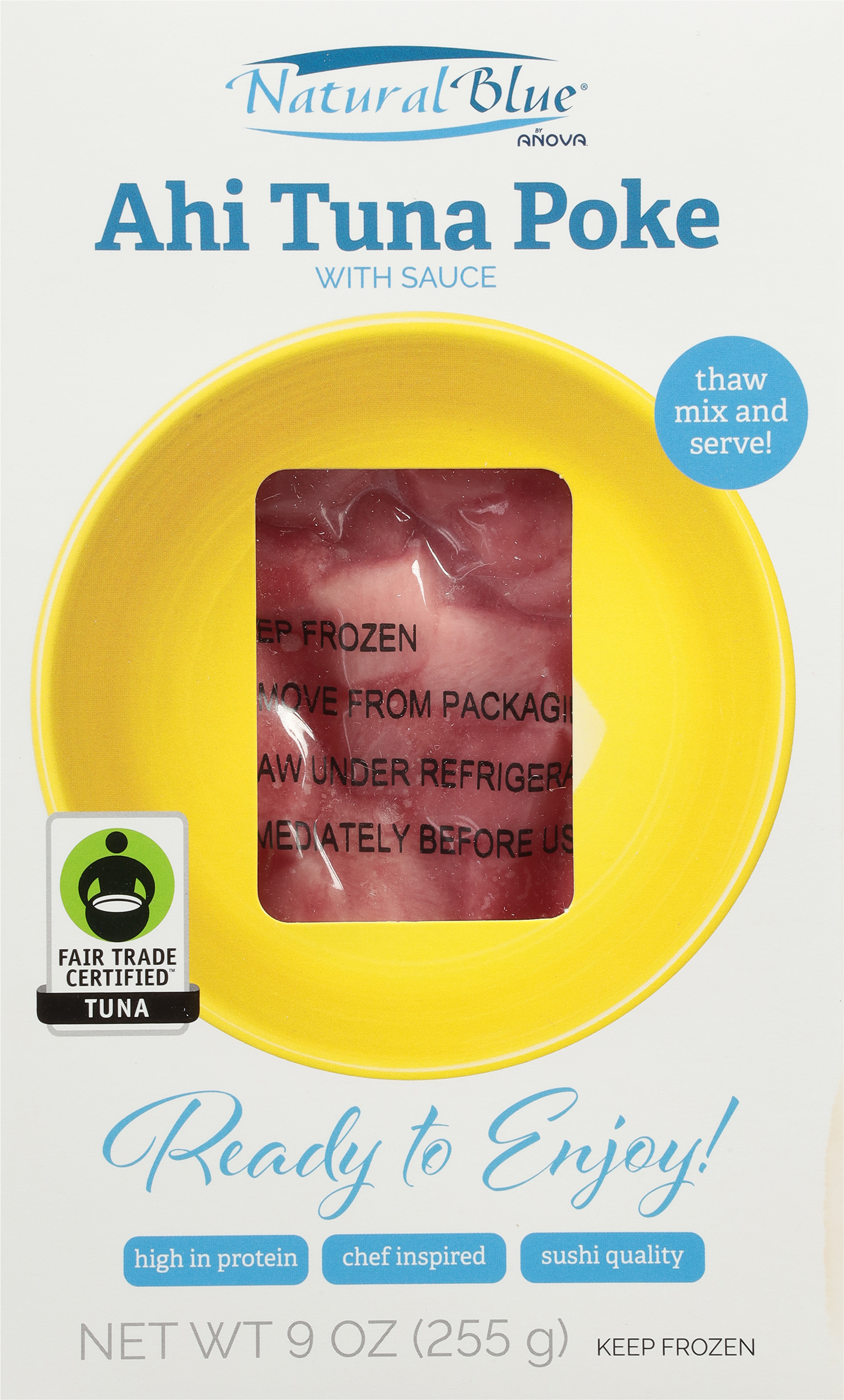 Ahi Tuna Poke, with Sauce