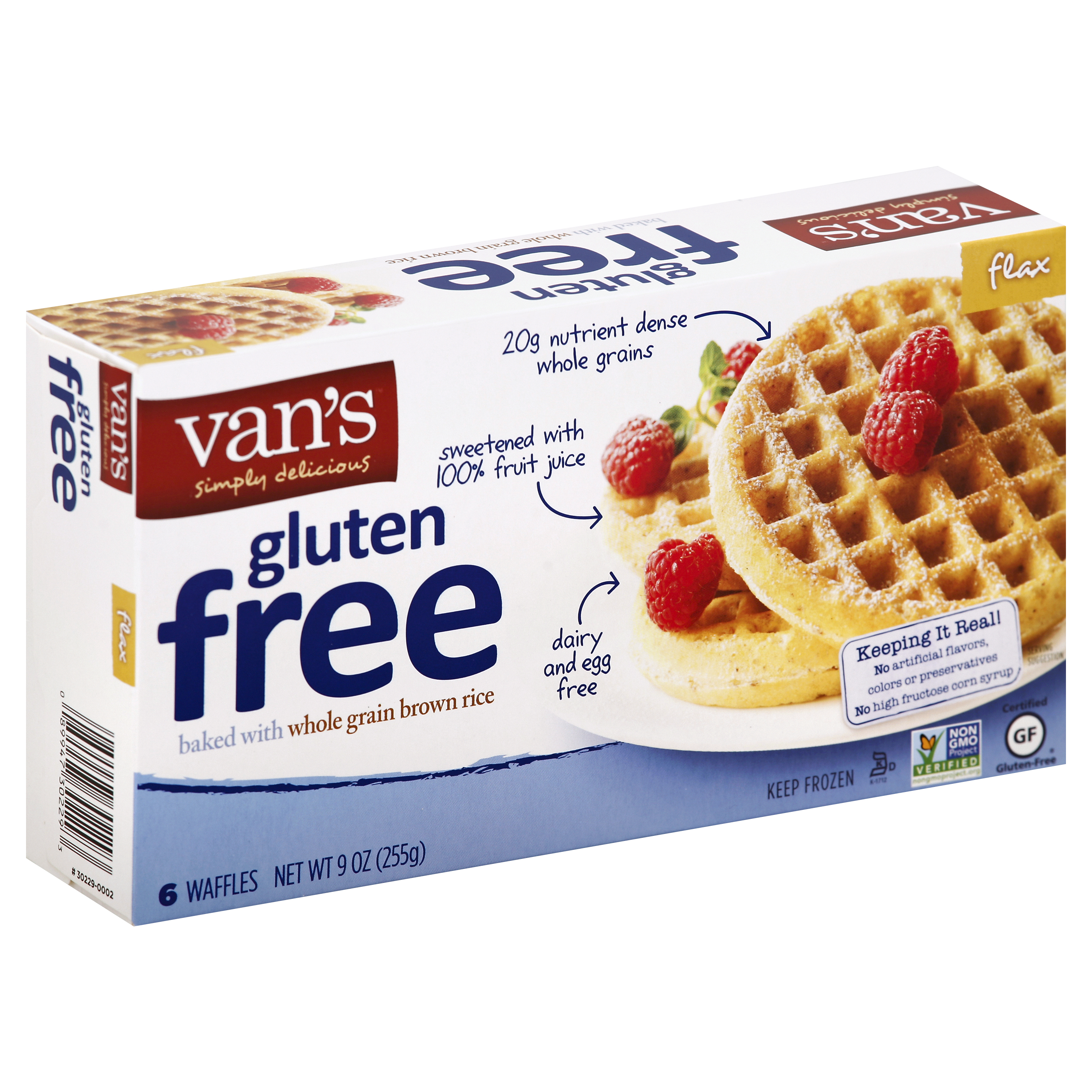 Van's Waffles 6 Ea
