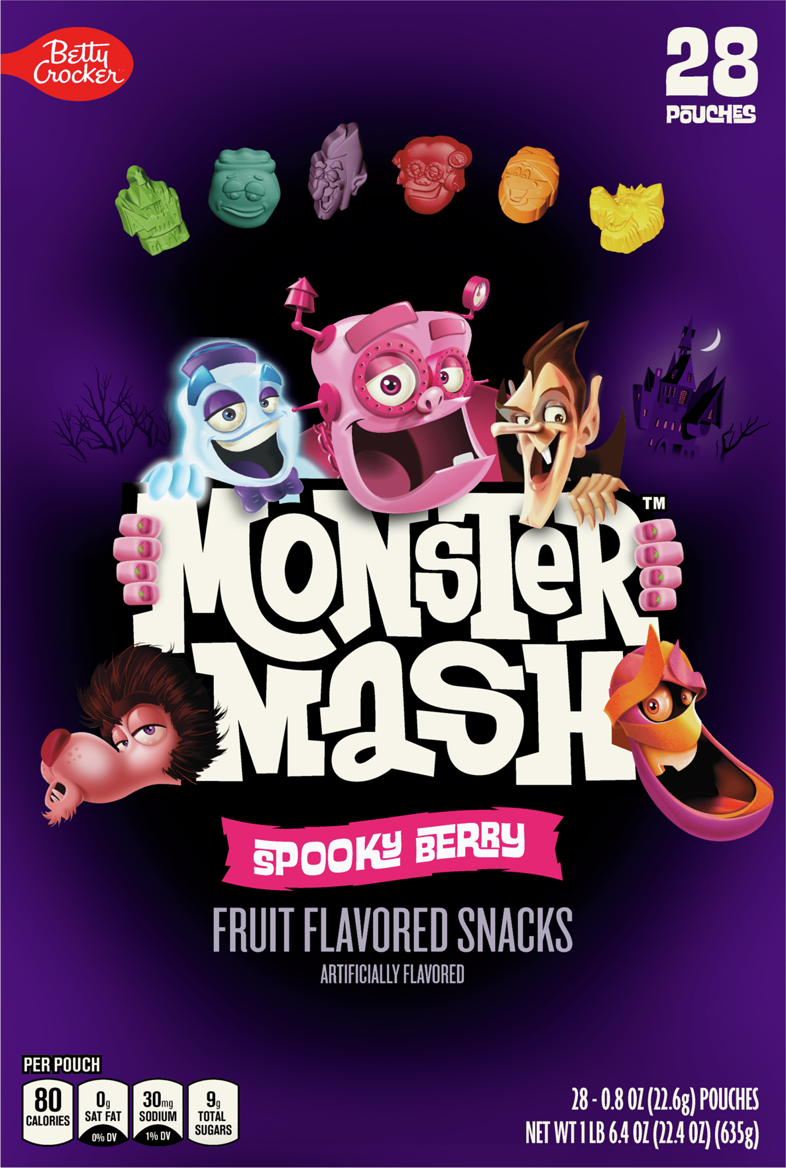 Fruit Flavored Snacks, Spooky Berry