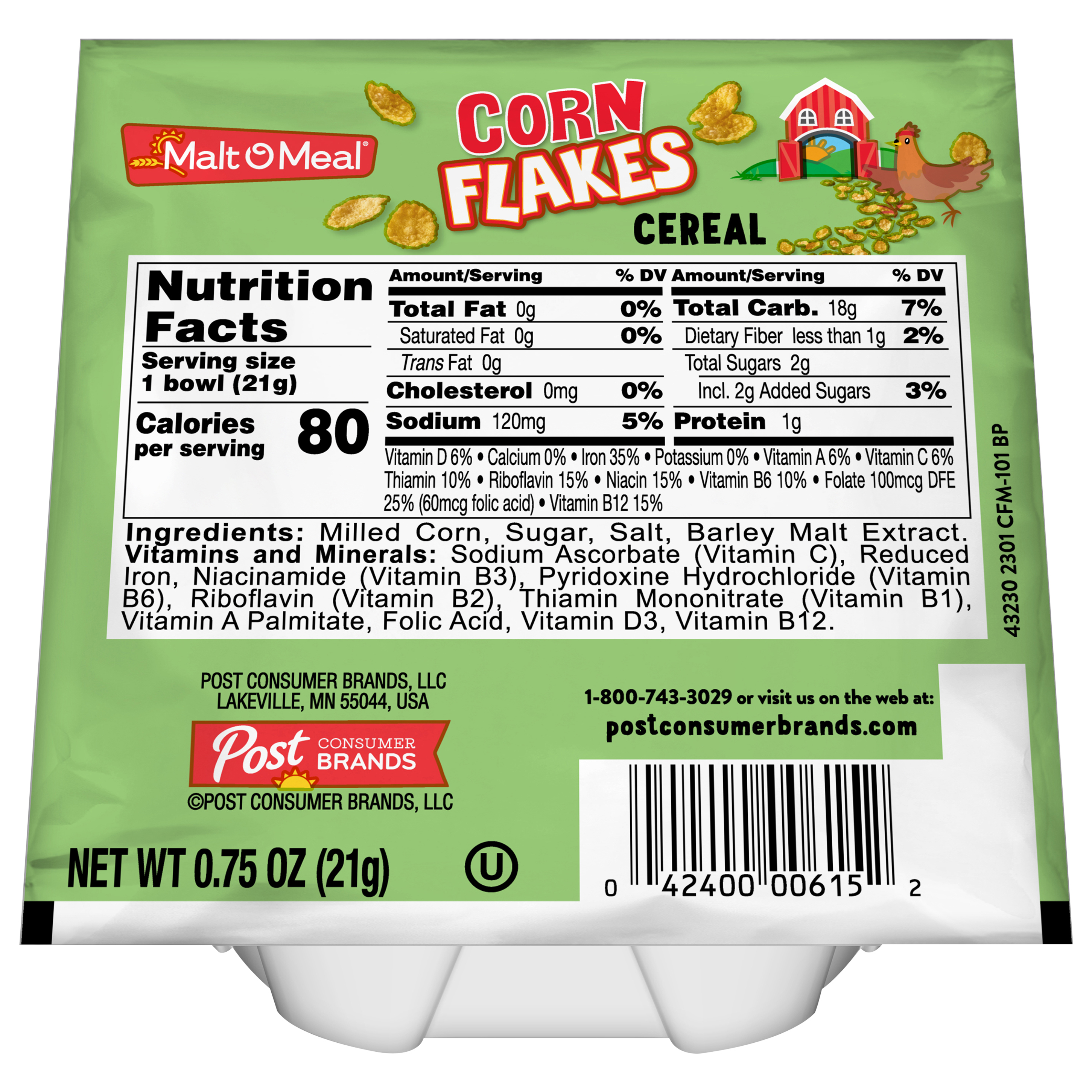 Cereal, Corn Flakes