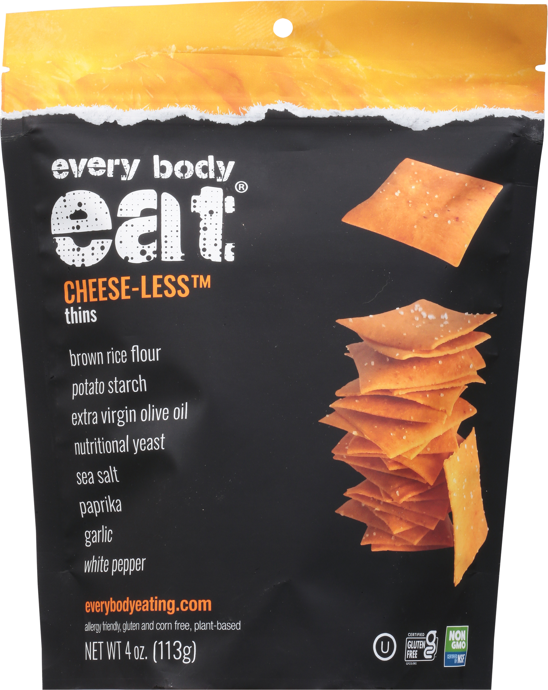 Thins, Cheese-Less