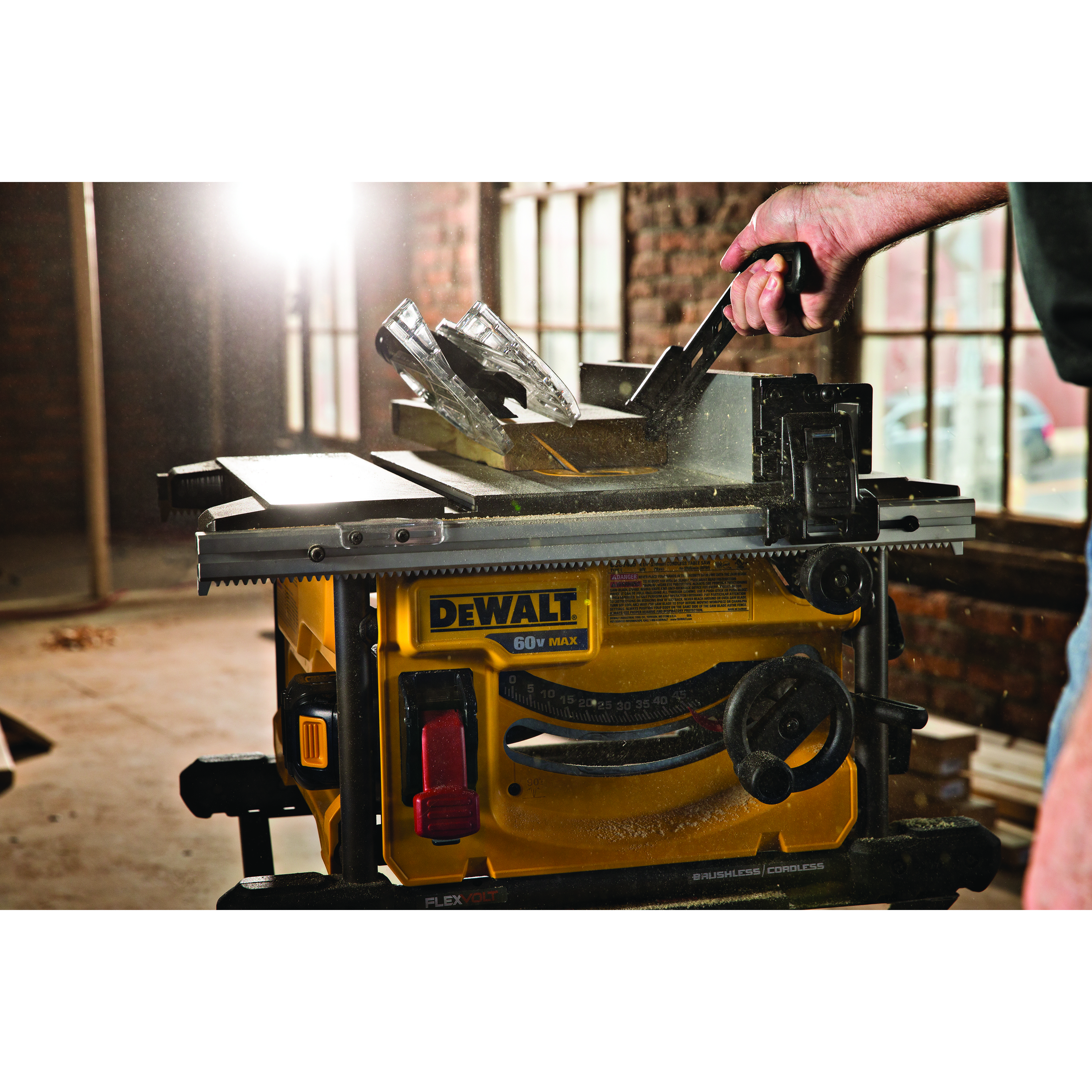 Dewalt table saw 60 volt sale