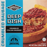 Pizza, Crumbled Sausage, Deep Dish image