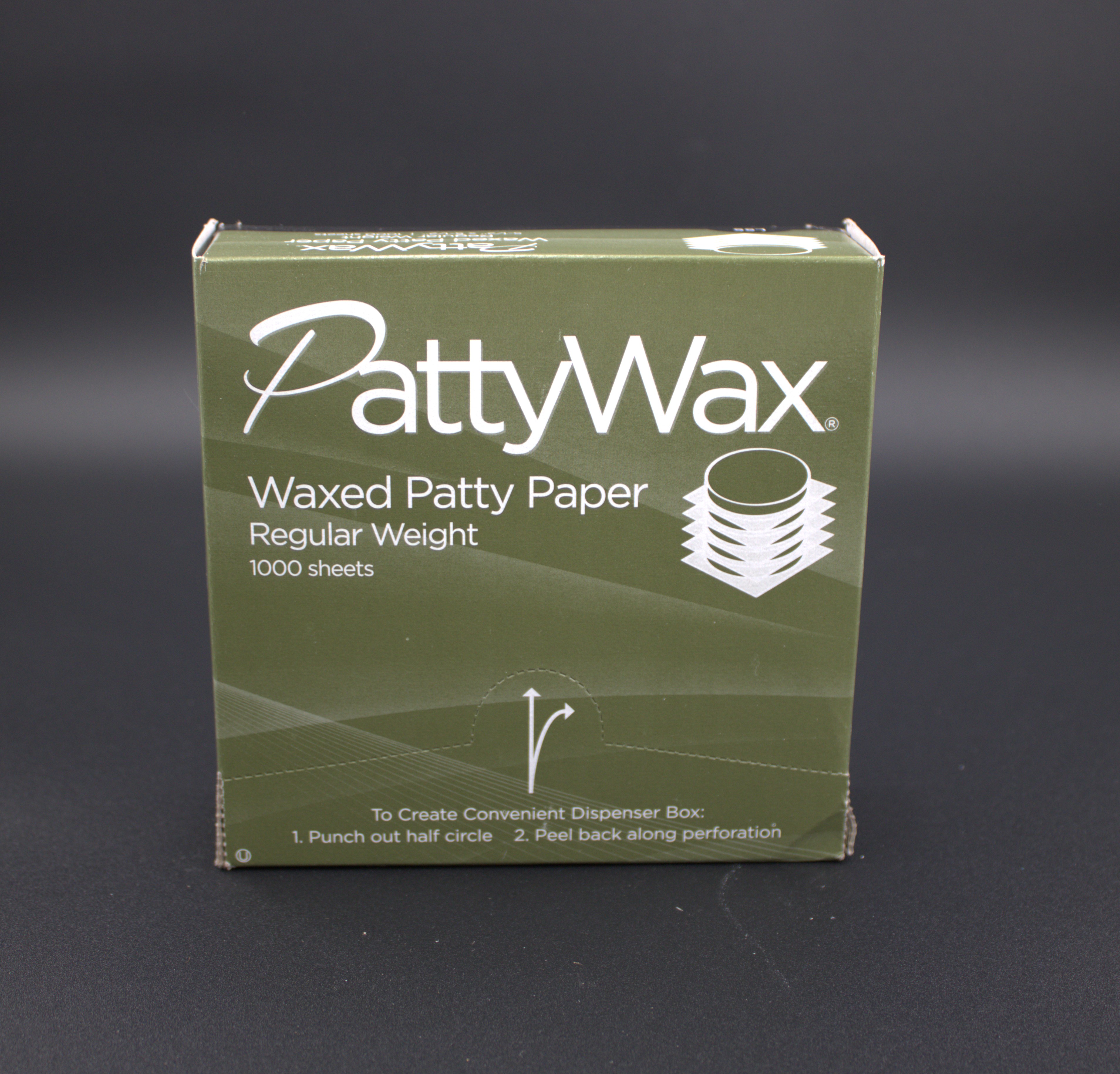 WAX PAPER  6%22X 6%22      10/1000
