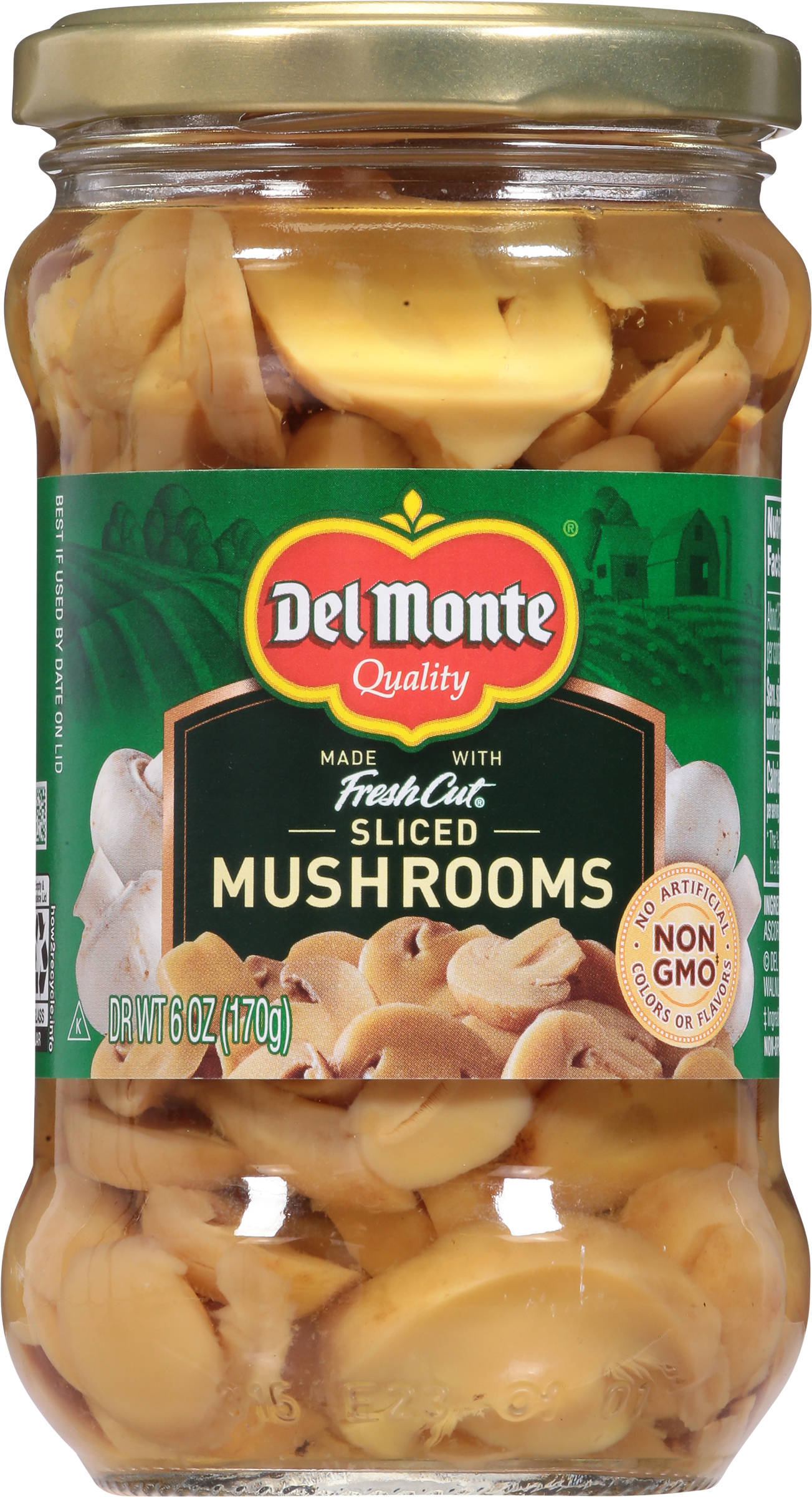 Mushrooms, Sliced