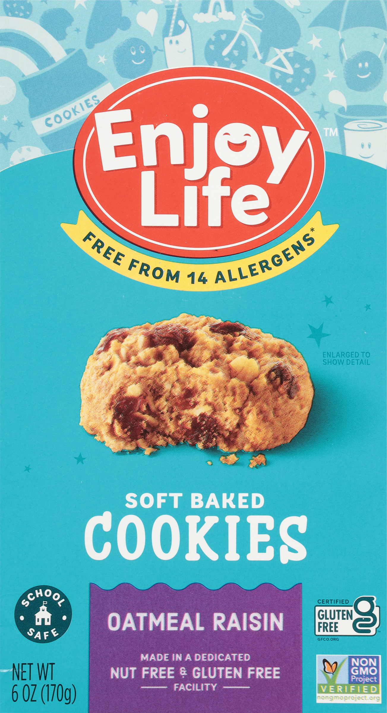 Cookies, Oatmeal Raisin, Soft Baked