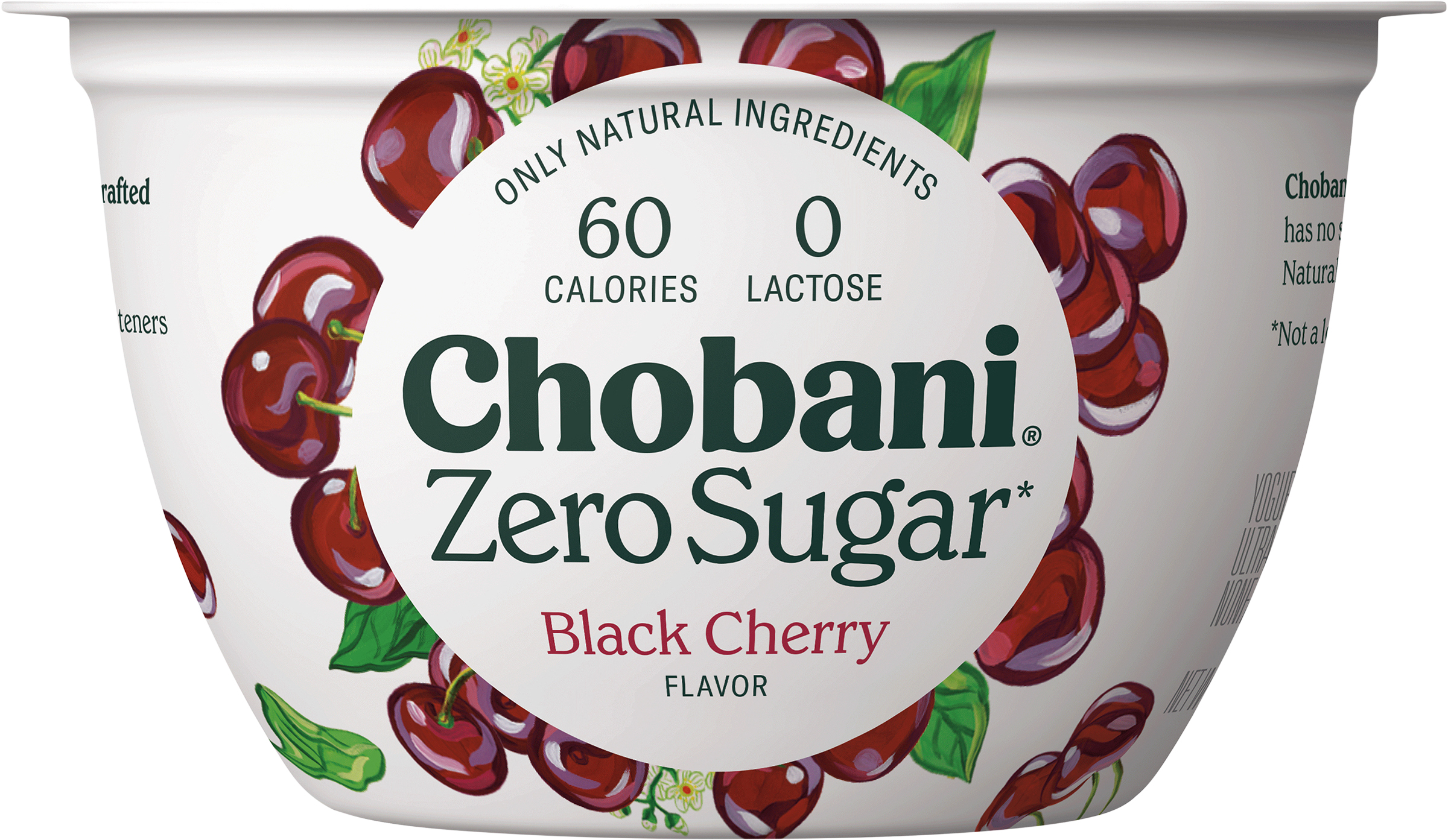 Yogurt, Zero Sugar, Black Cherry Flavor
