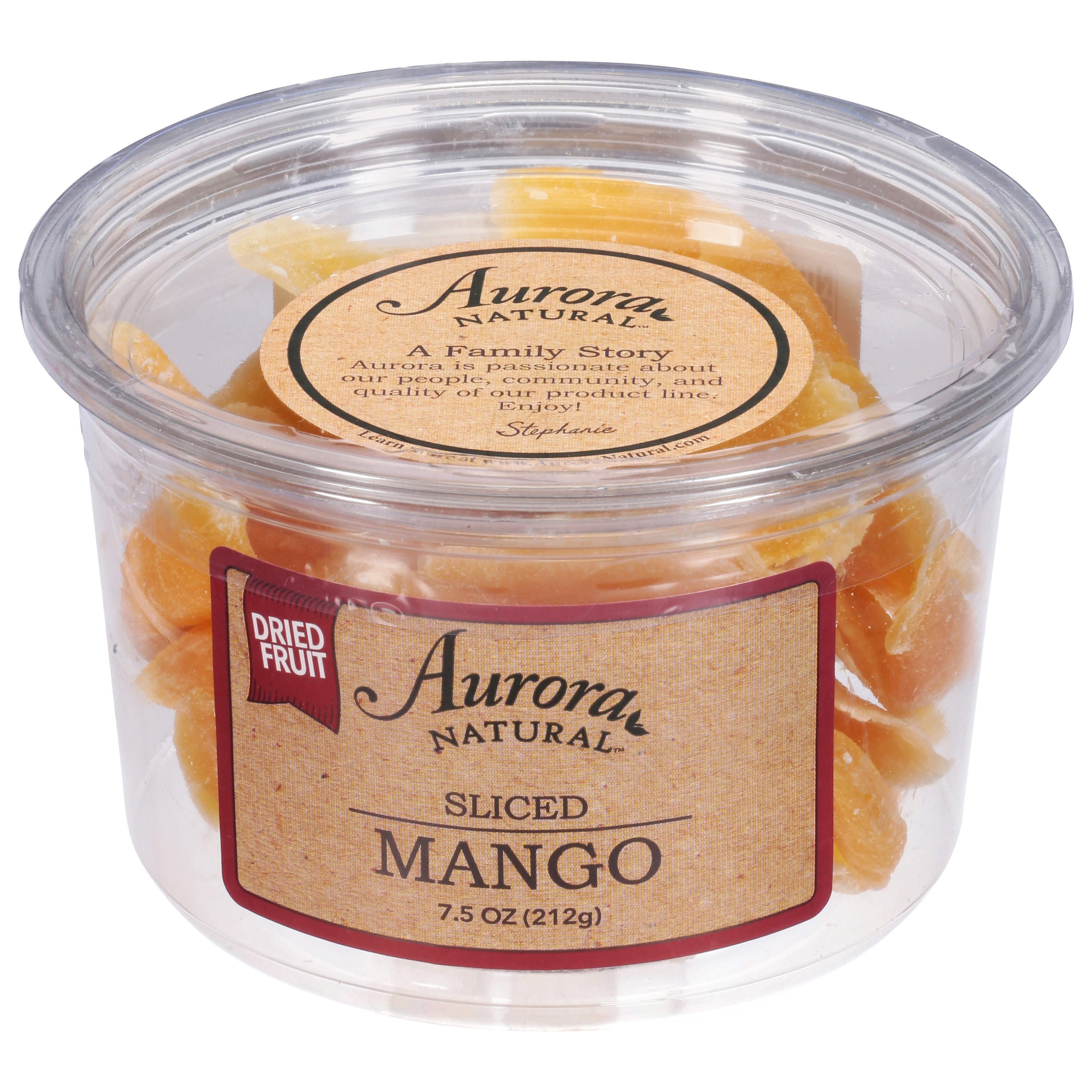 Aurora Natural Sliced Mang 7.5 Oz