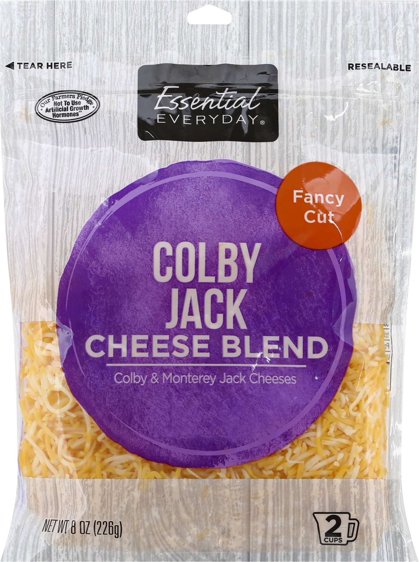 Cheese Blend, Colby Jack, Fancy Cut